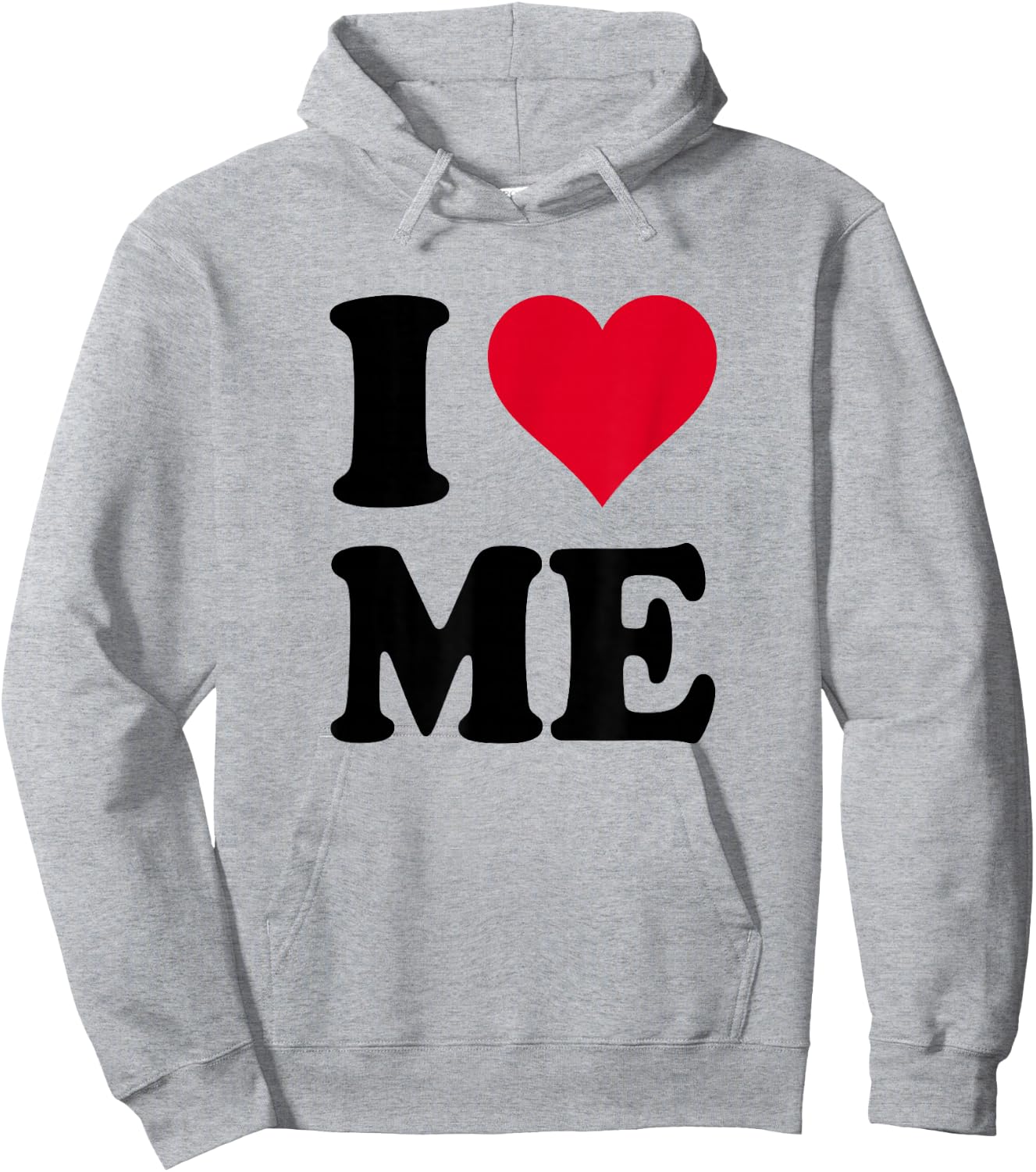 I Love Me Hoodie - Hoodie | Ash