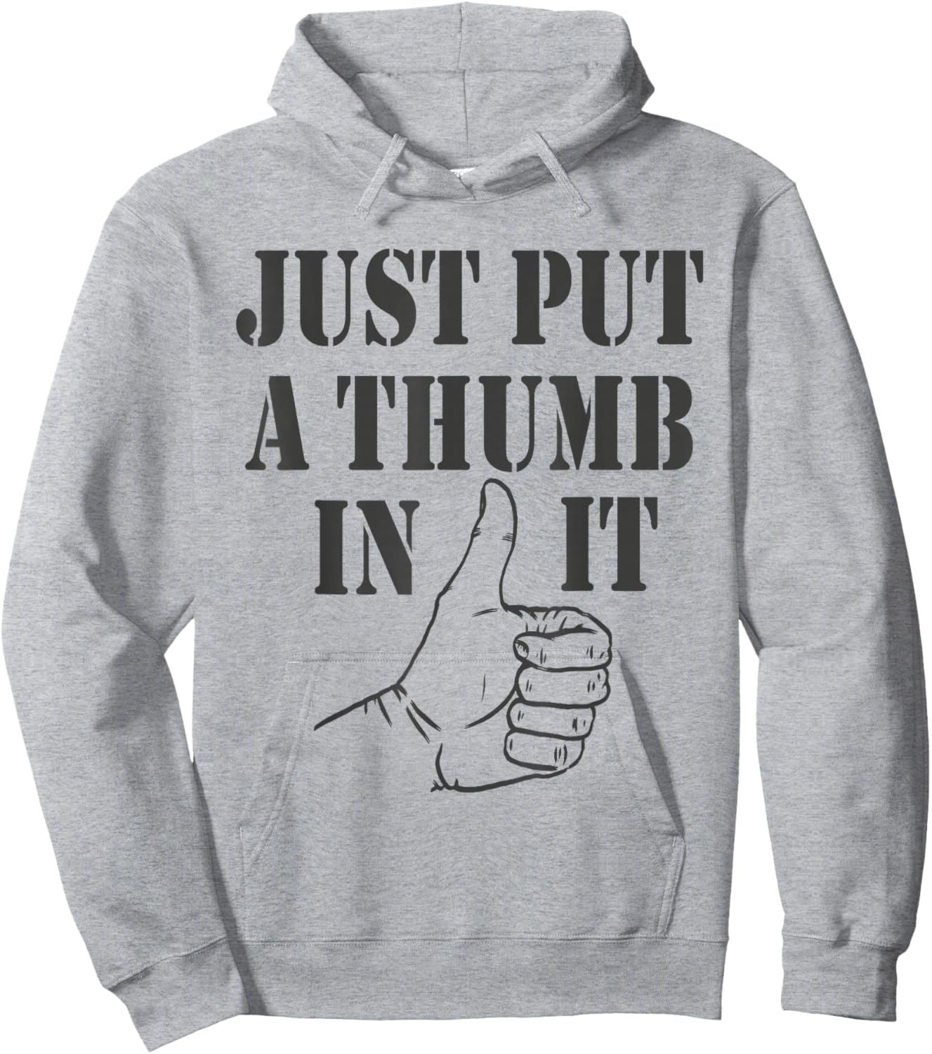 Ammo gun lovers just put a thumb in it Hoodie - Hoodie | Ash