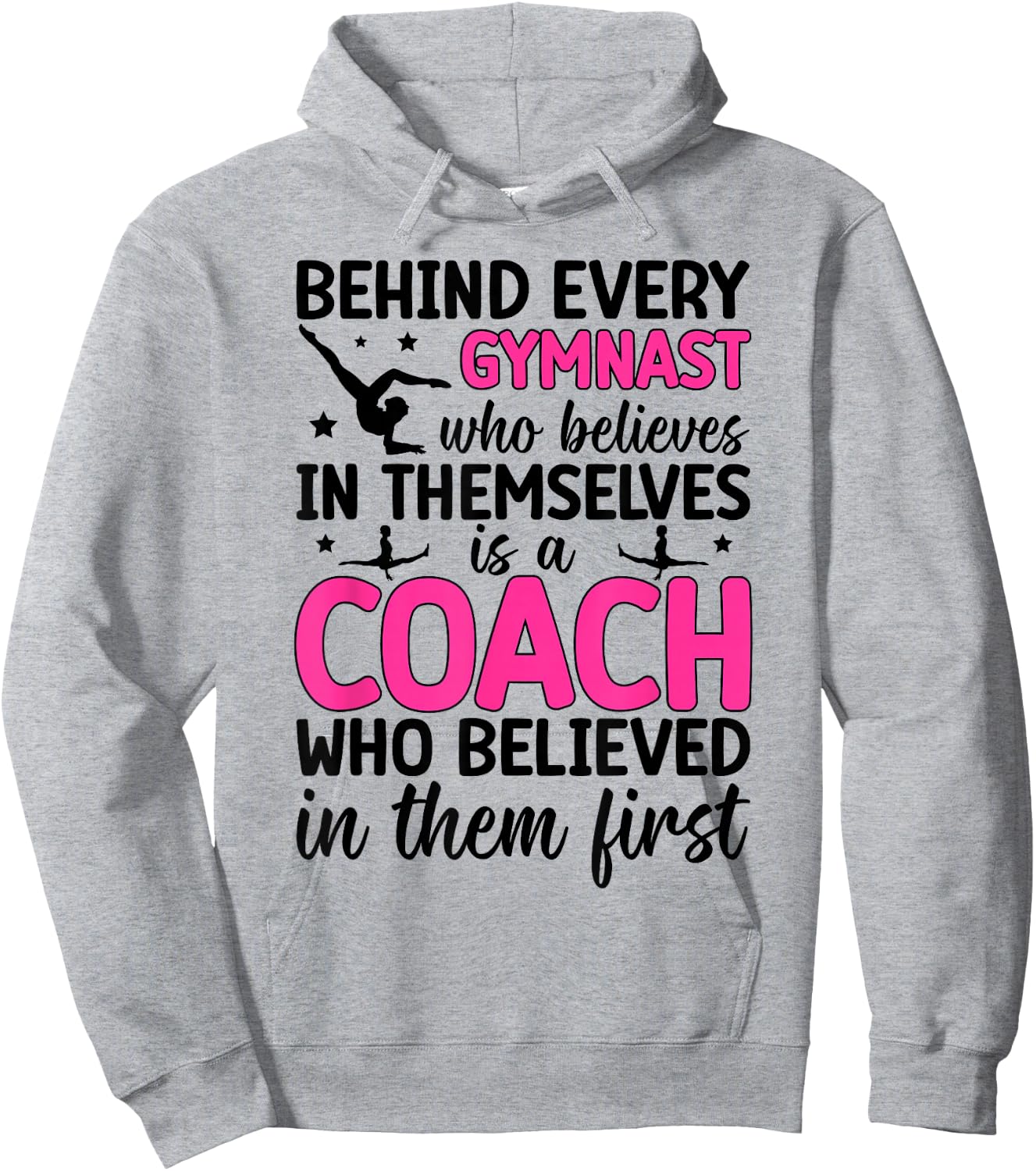 Gymnastics Coach Who Believed Gymnast Coach Hoodie - Hoodie | Ash