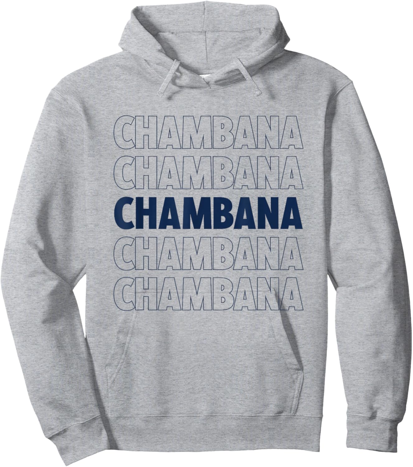 Champaign Urbana Illinois Home State Hoodie - Hoodie | Ash