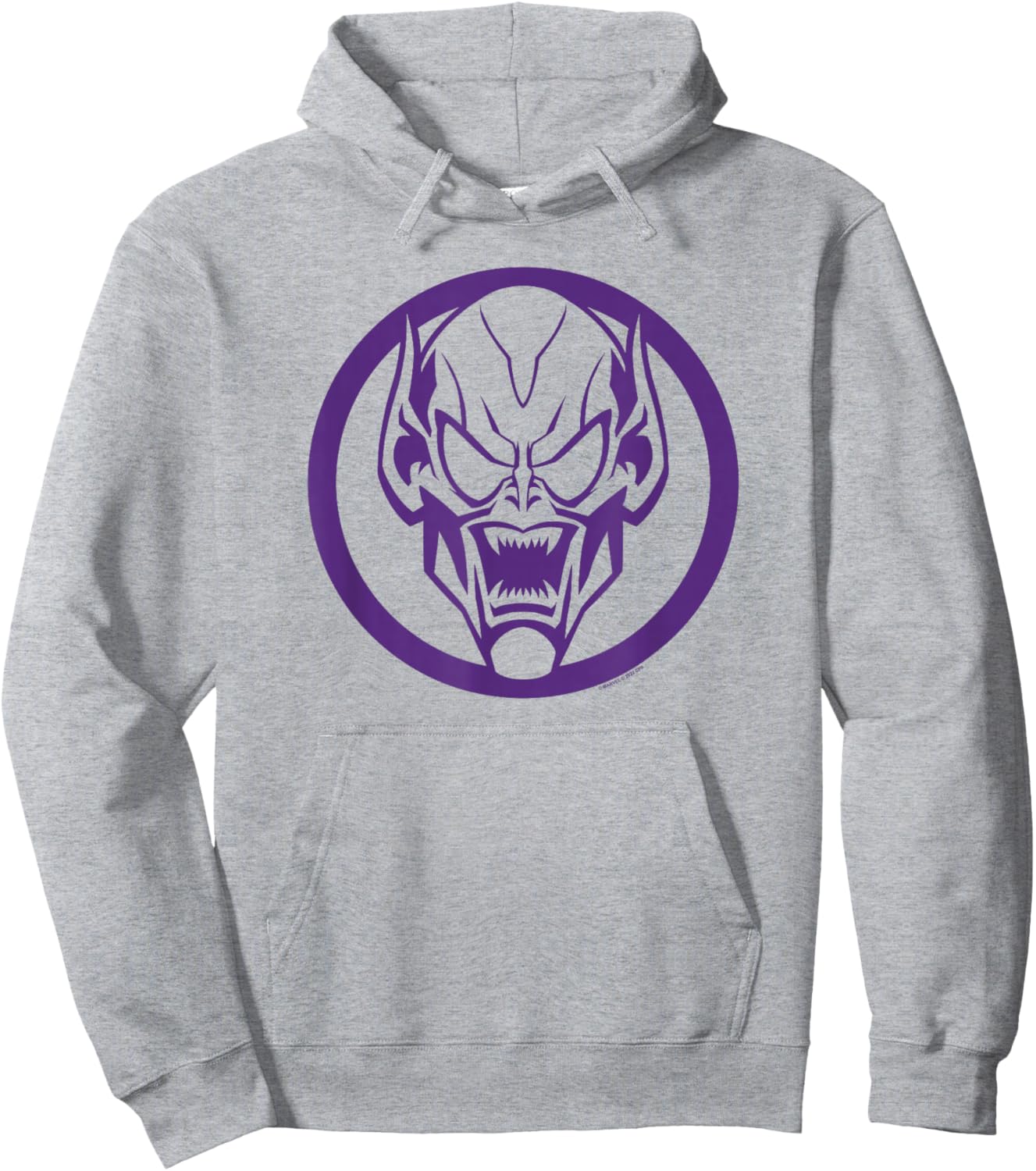 Marvel Spider-Man No Way Home Green Goblin Logo V-2 Hoodie - Hoodie | Ash