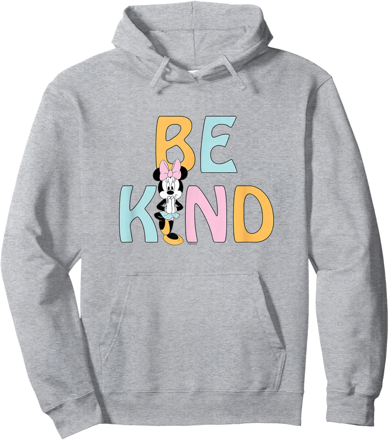 Minnie Mouse - Be Kind Yoga Pose Hoodie - Hoodie | Ash