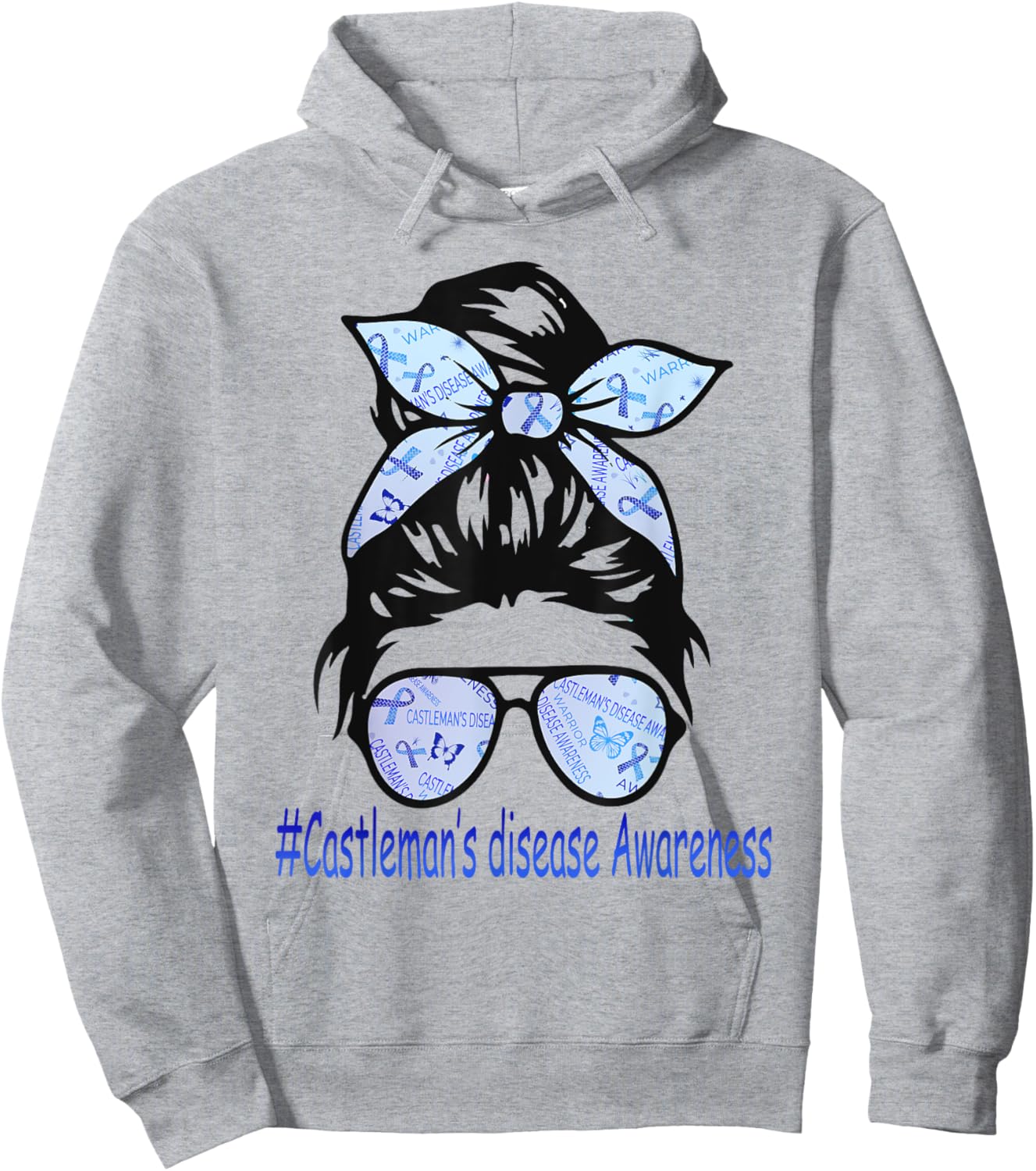 Castleman Disease Awareness Hoodie - Hoodie | Ash