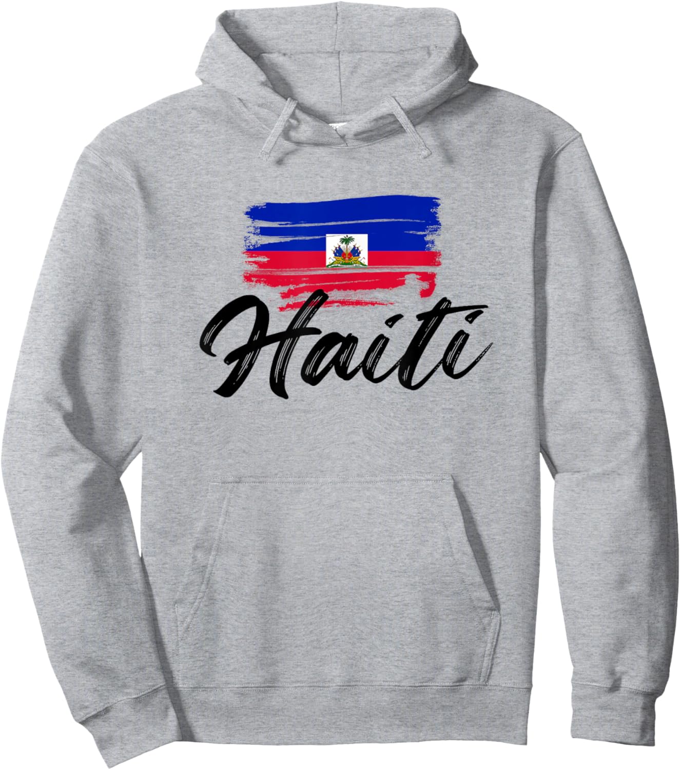 Haiti Flag Haitian Funny Haitians Pride Hoodie - Hoodie | Ash