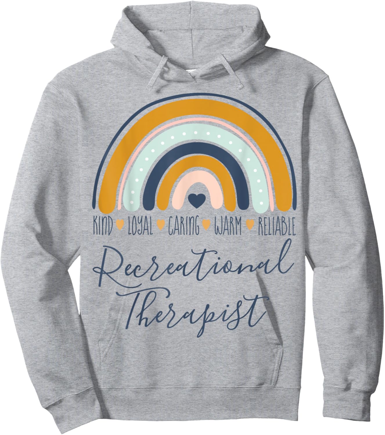 Recreational Therapist Recreation Therapy Therapeutic Hoodie - Hoodie | Ash