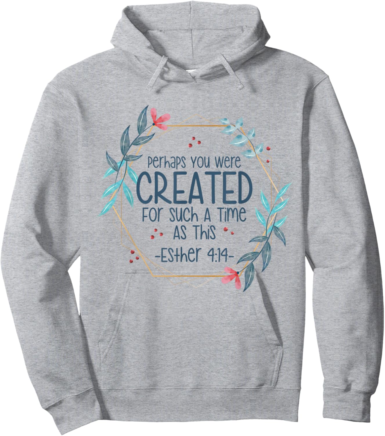 Christian Religious Esther 4 14 Hoodie - Hoodie | Ash