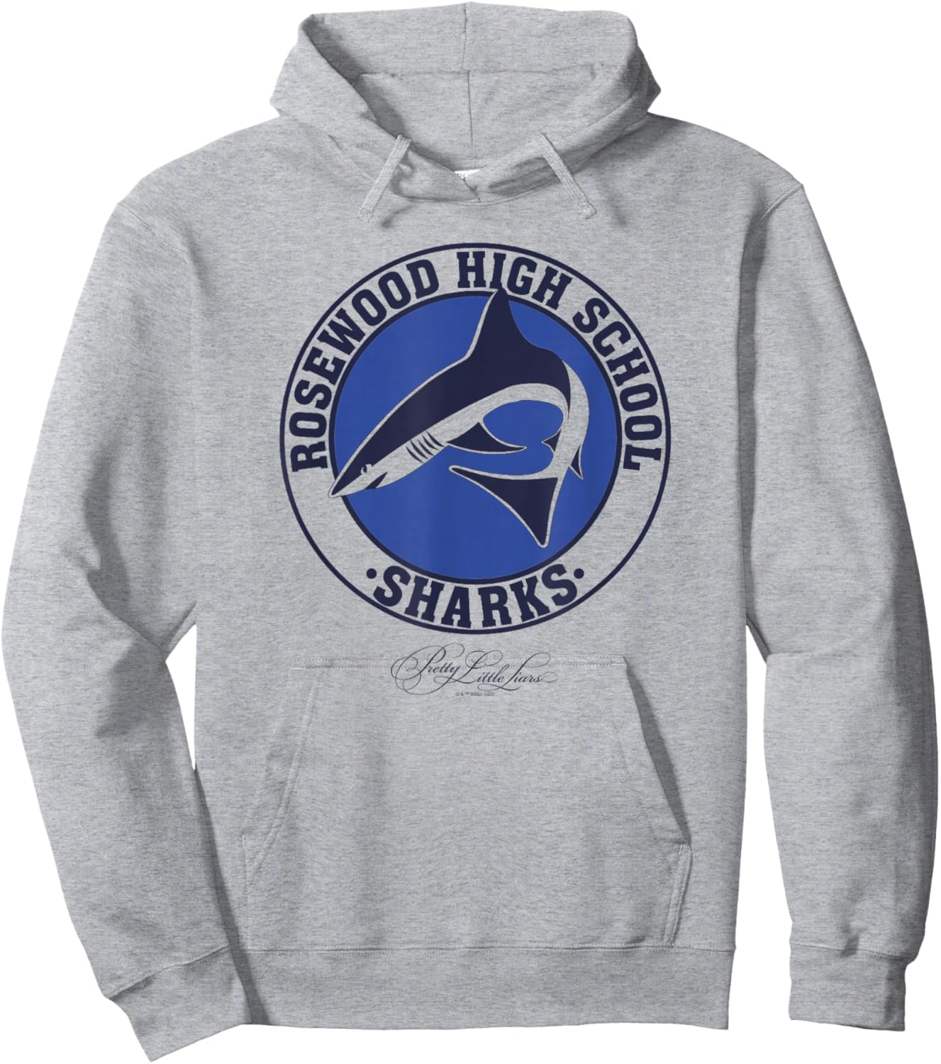 Pretty Little Liars Rosewood High School Sharks Collegiate Hoodie - Hoodie | Ash