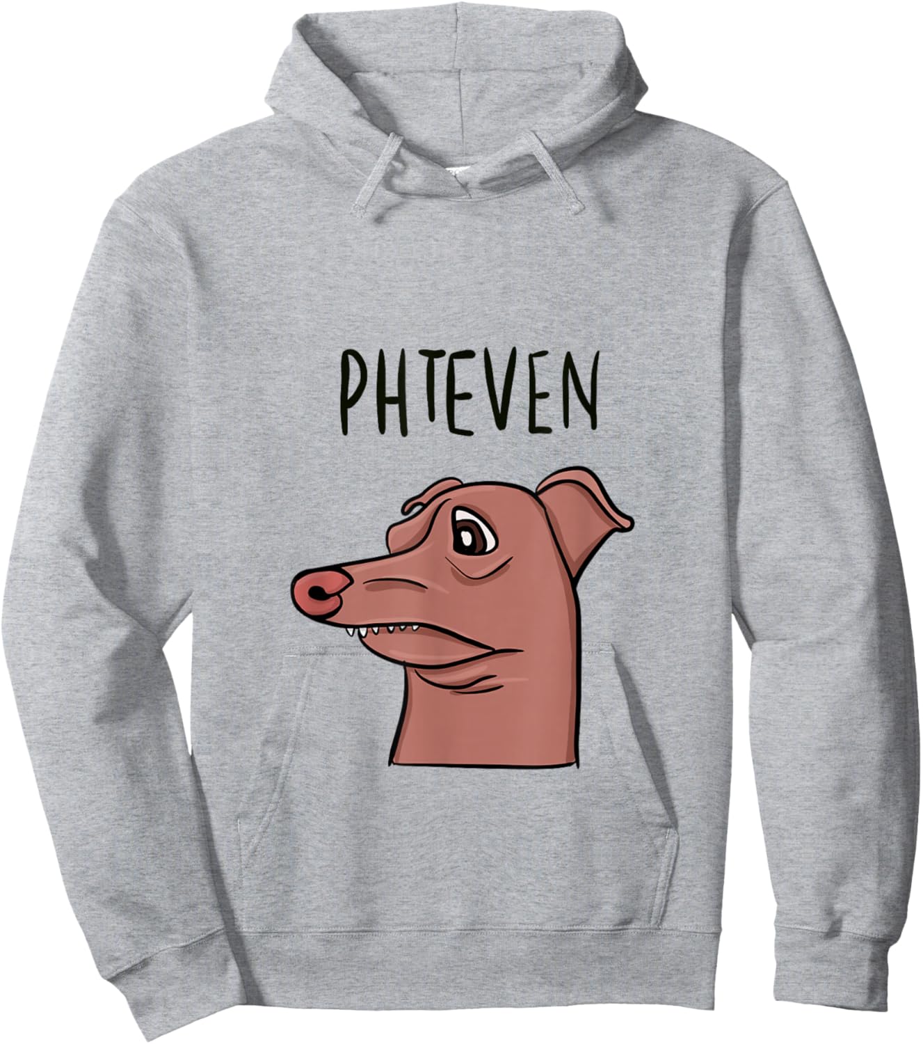 Meme Dog Funny Phteven Lisping Dog Hoodie - Hoodie | Ash