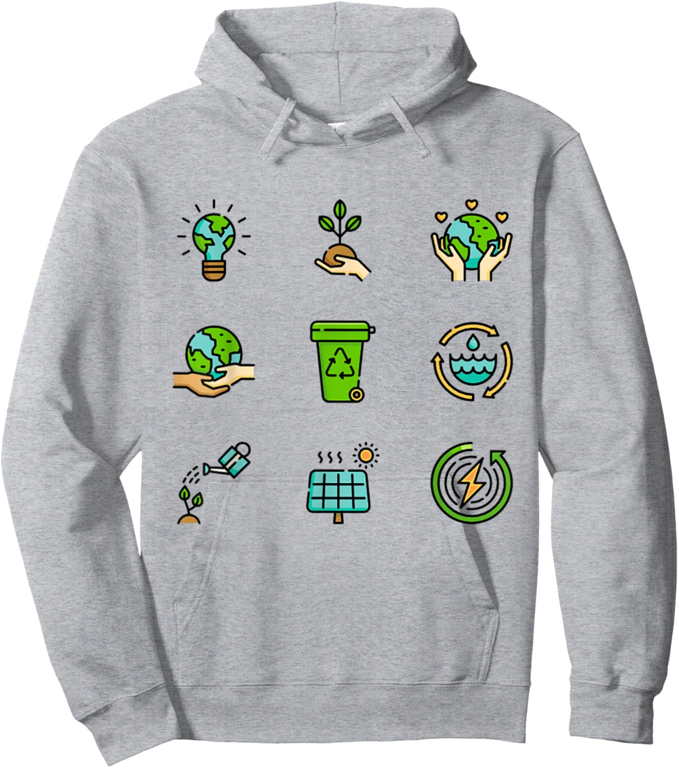 Recycle shirt for , recycle for girls, recycle for boys Hoodie - Hoodie | Ash