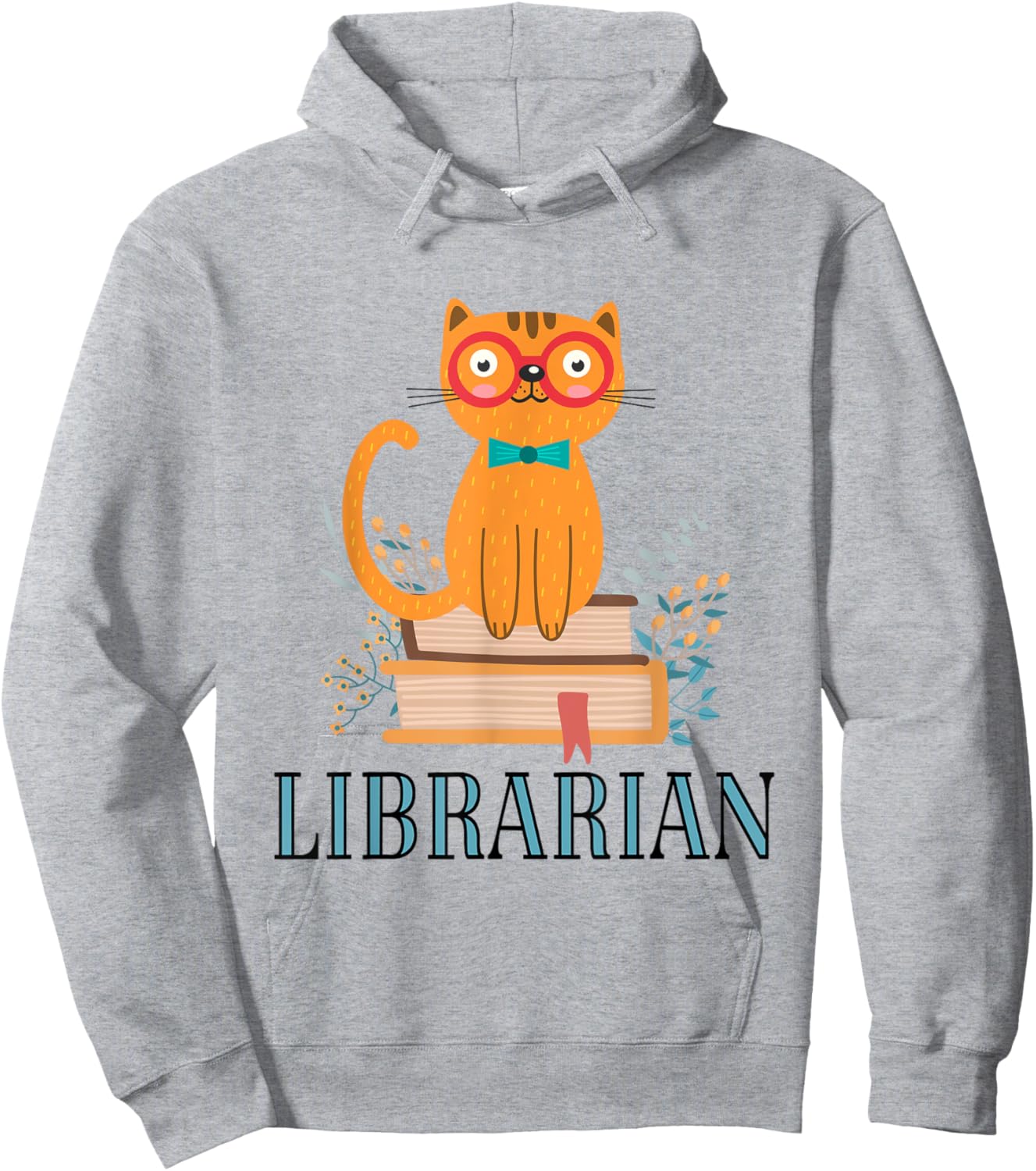 Librarian Reading Quote Hoodie - Hoodie | Ash