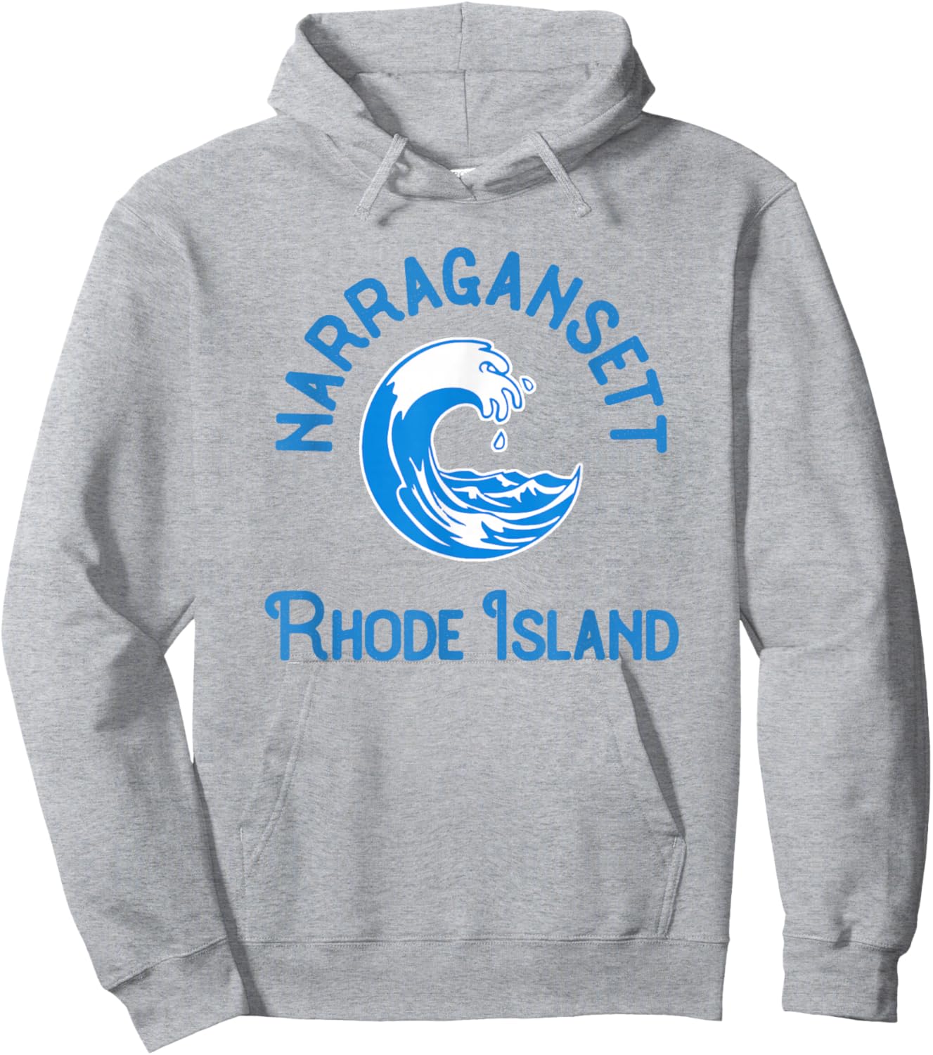 Narragansett Rhode Island Hoodie - Hoodie | Ash