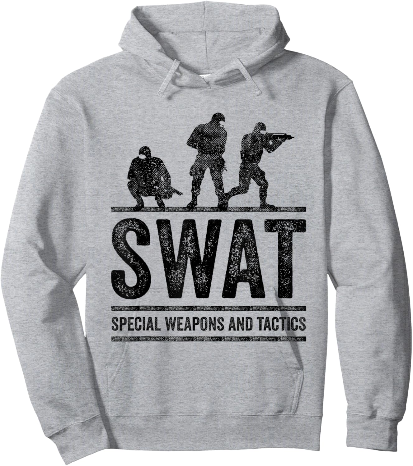 SWAT Team Police Sheriff Clothing Off Duty Cops Law Apparel Hoodie - Hoodie | Ash