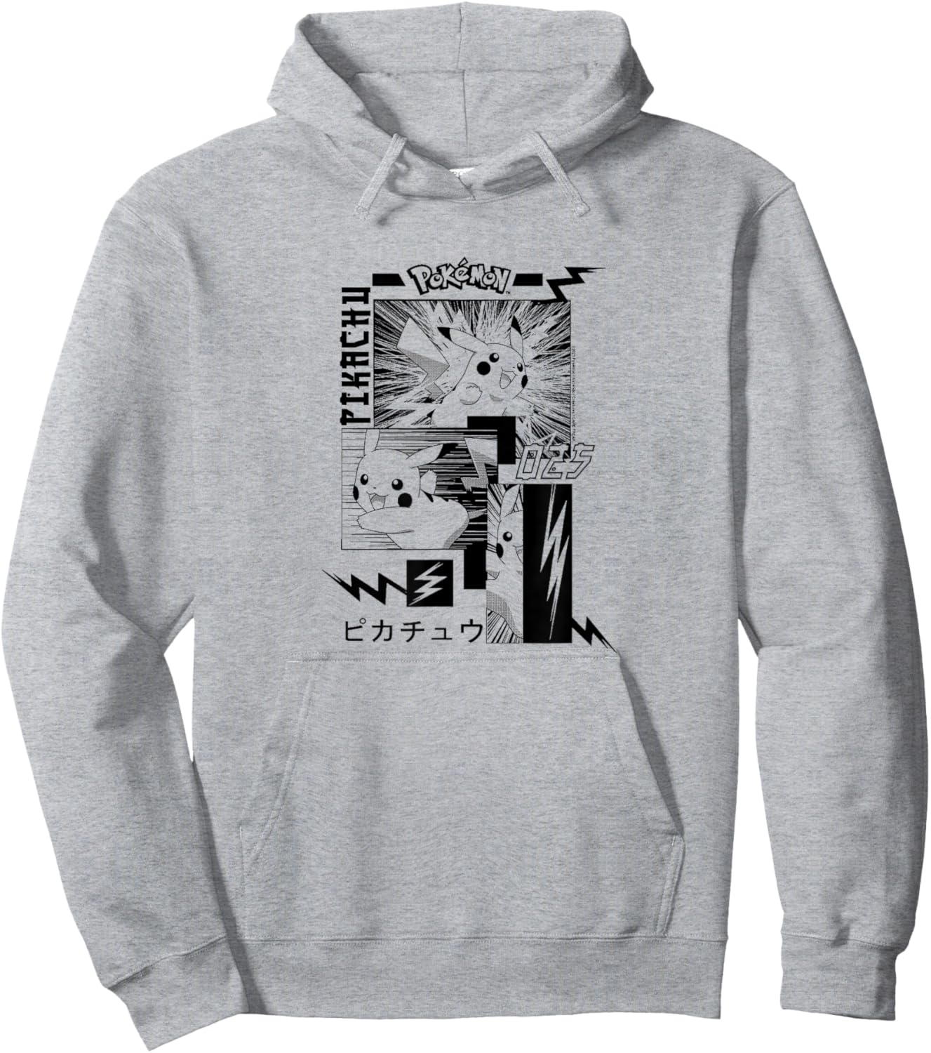 Pokémon - Pikachu Manga Hoodie - Hoodie | Ash