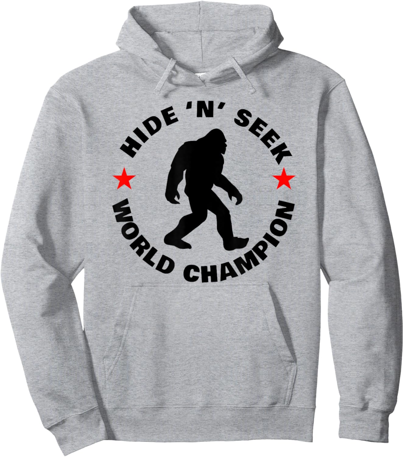 Bigfoot Hide and Seek World Champion Hoodie - Hoodie | Ash