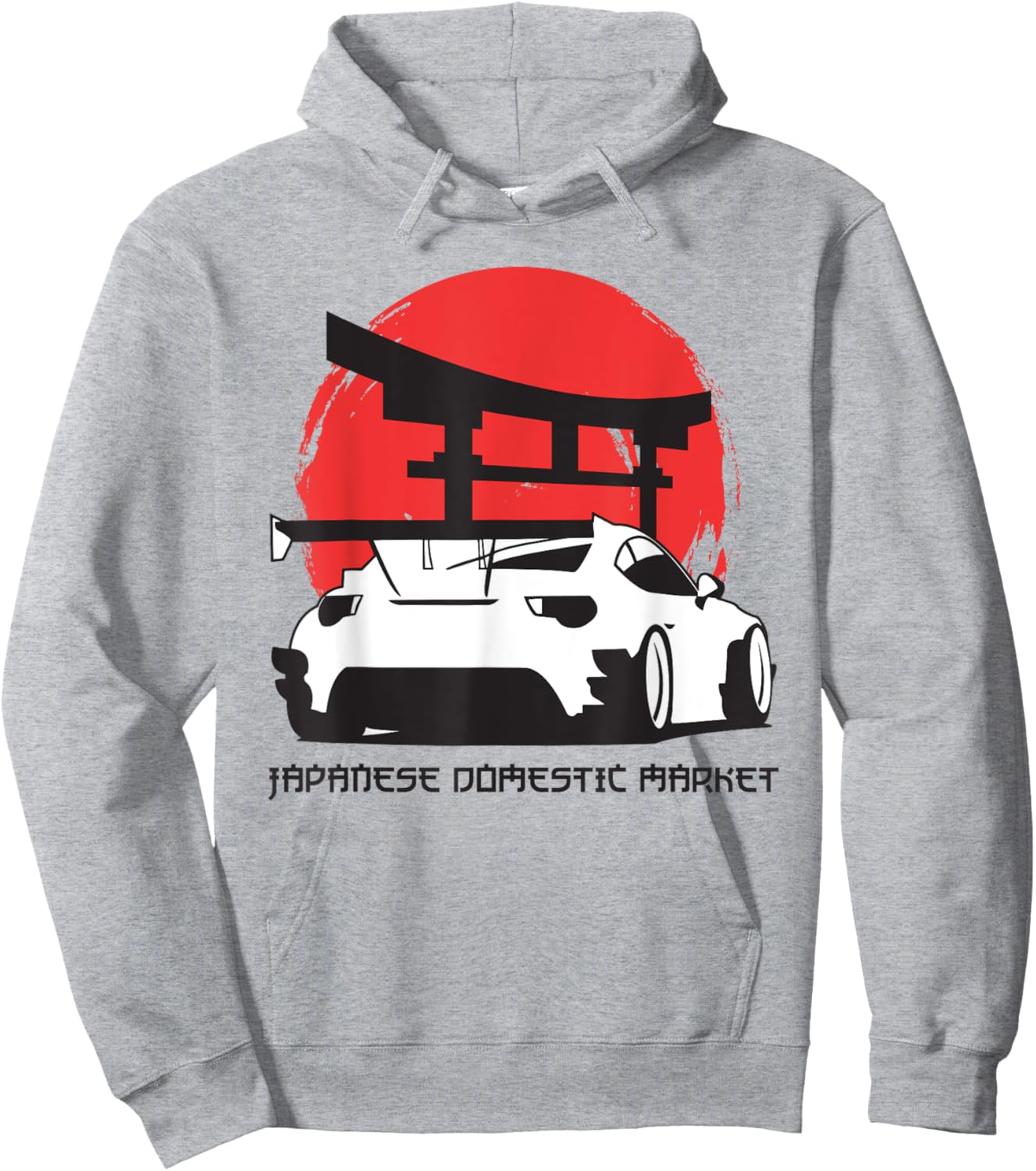 JDM Japan Motorsport Tuning Car 90s Hoodie - Hoodie | Ash