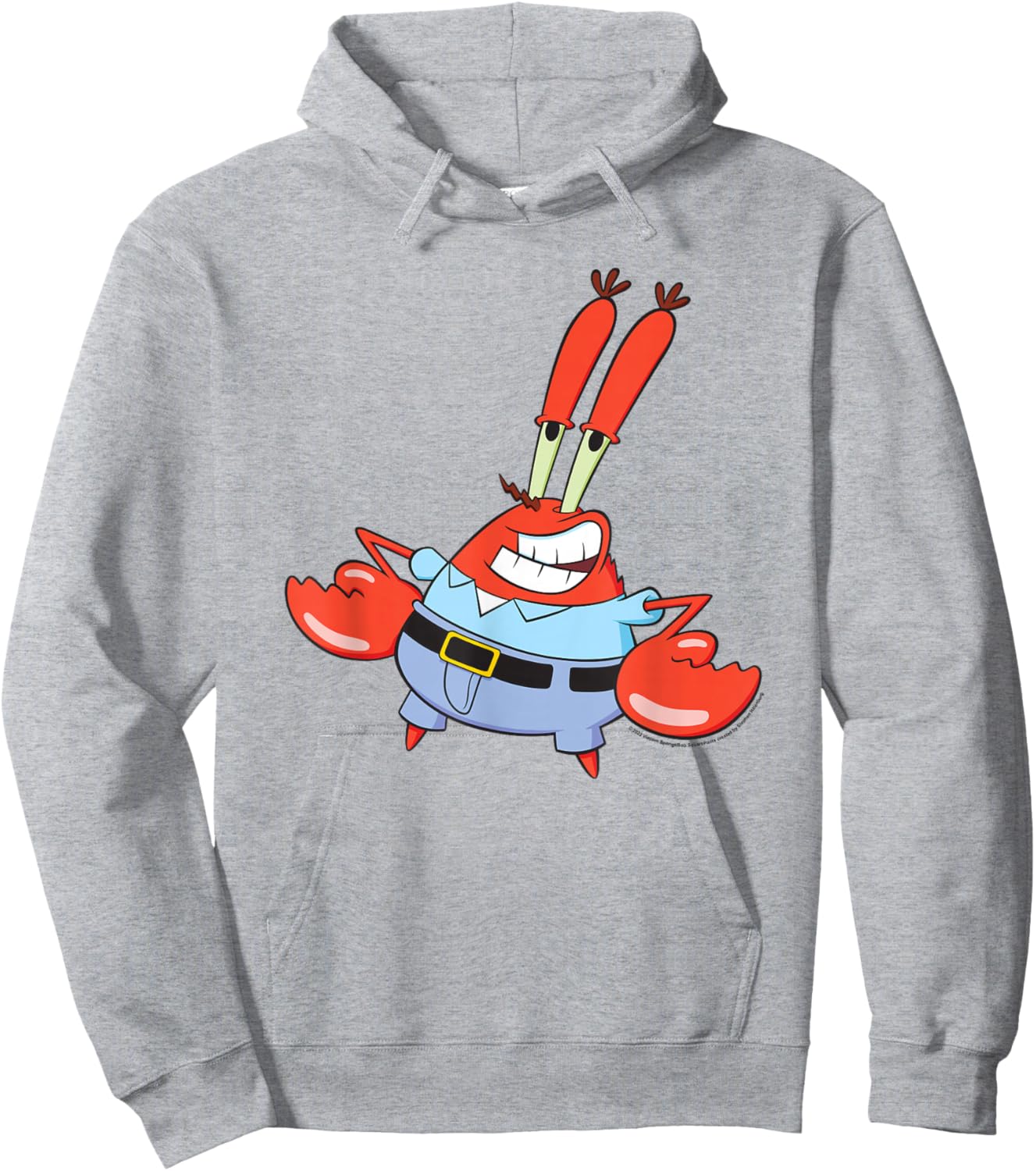 SpongeBob SquarePants Mr. Krabby Hoodie - Hoodie | Ash
