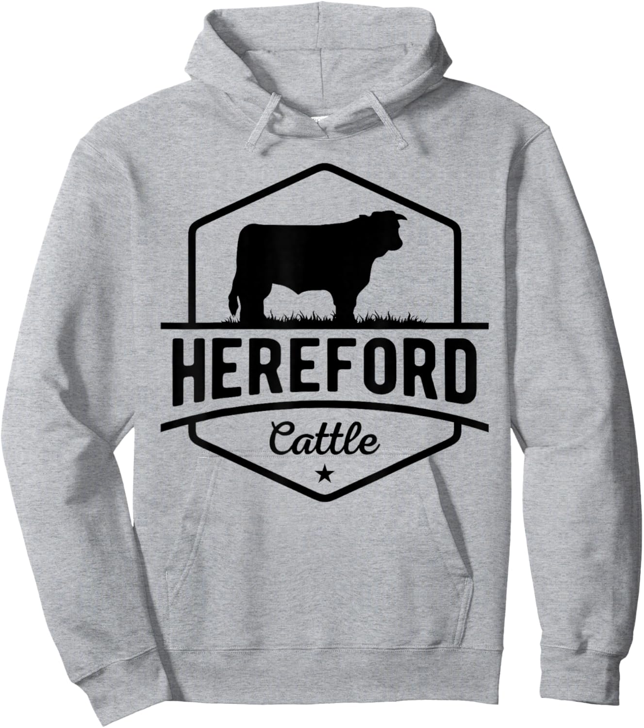 Hereford Cattle - Hereford Cow For Cattle Farmer Hoodie - Hoodie | Ash