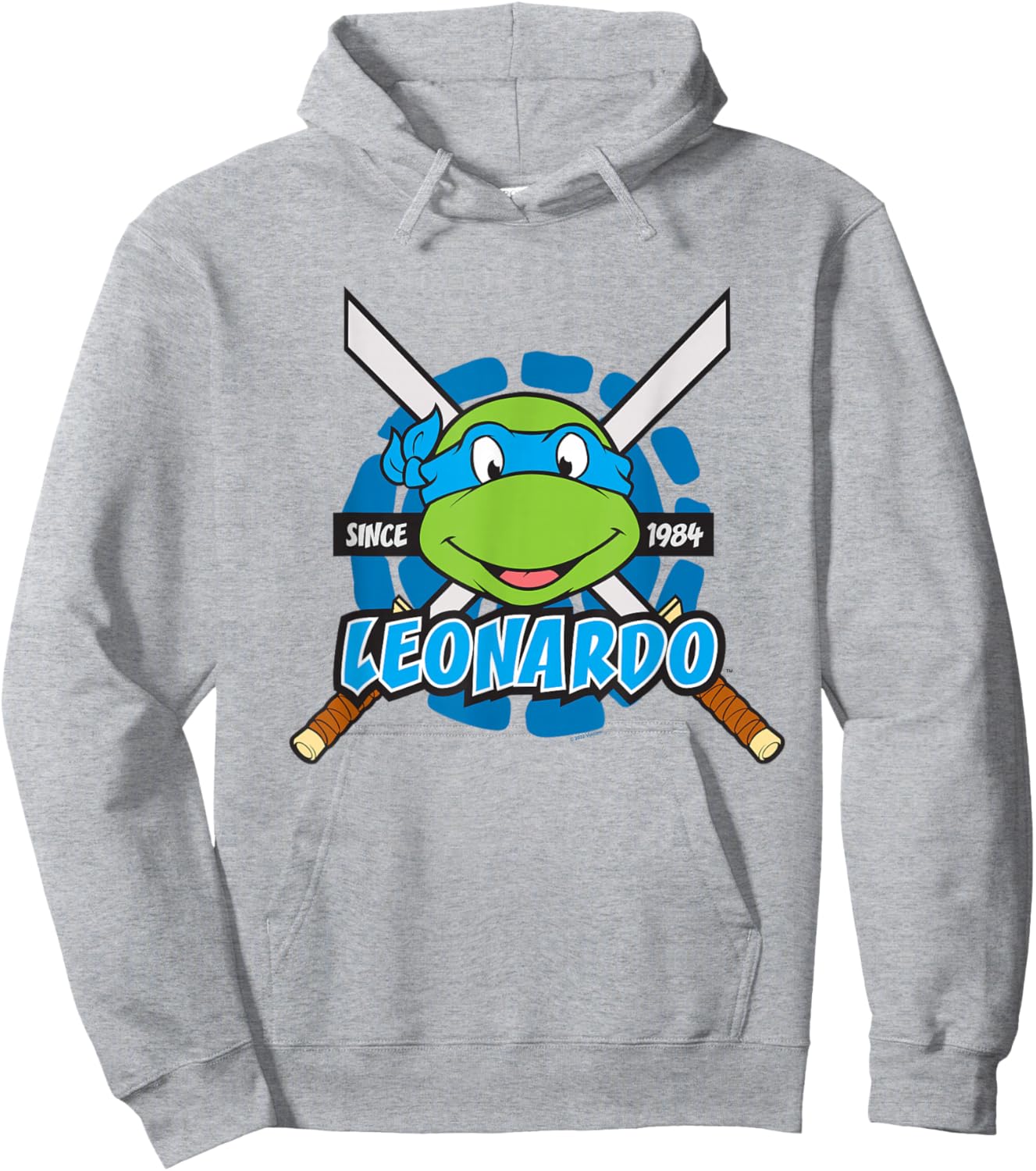 Teenage Mutant Ninja Turtles Leonardo Since 1984 Hoodie - Hoodie | Ash