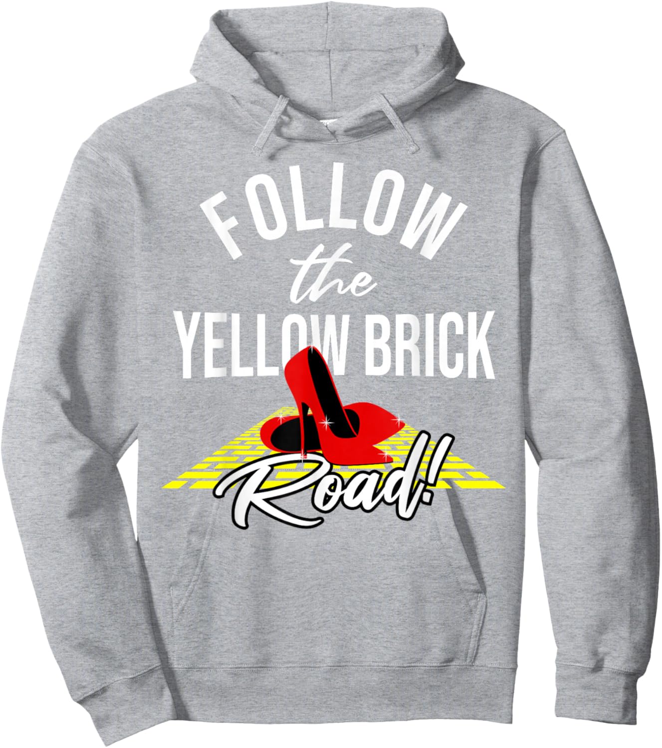 Dorothy and Friends Yellow Brick Road Hoodie - Hoodie | Ash
