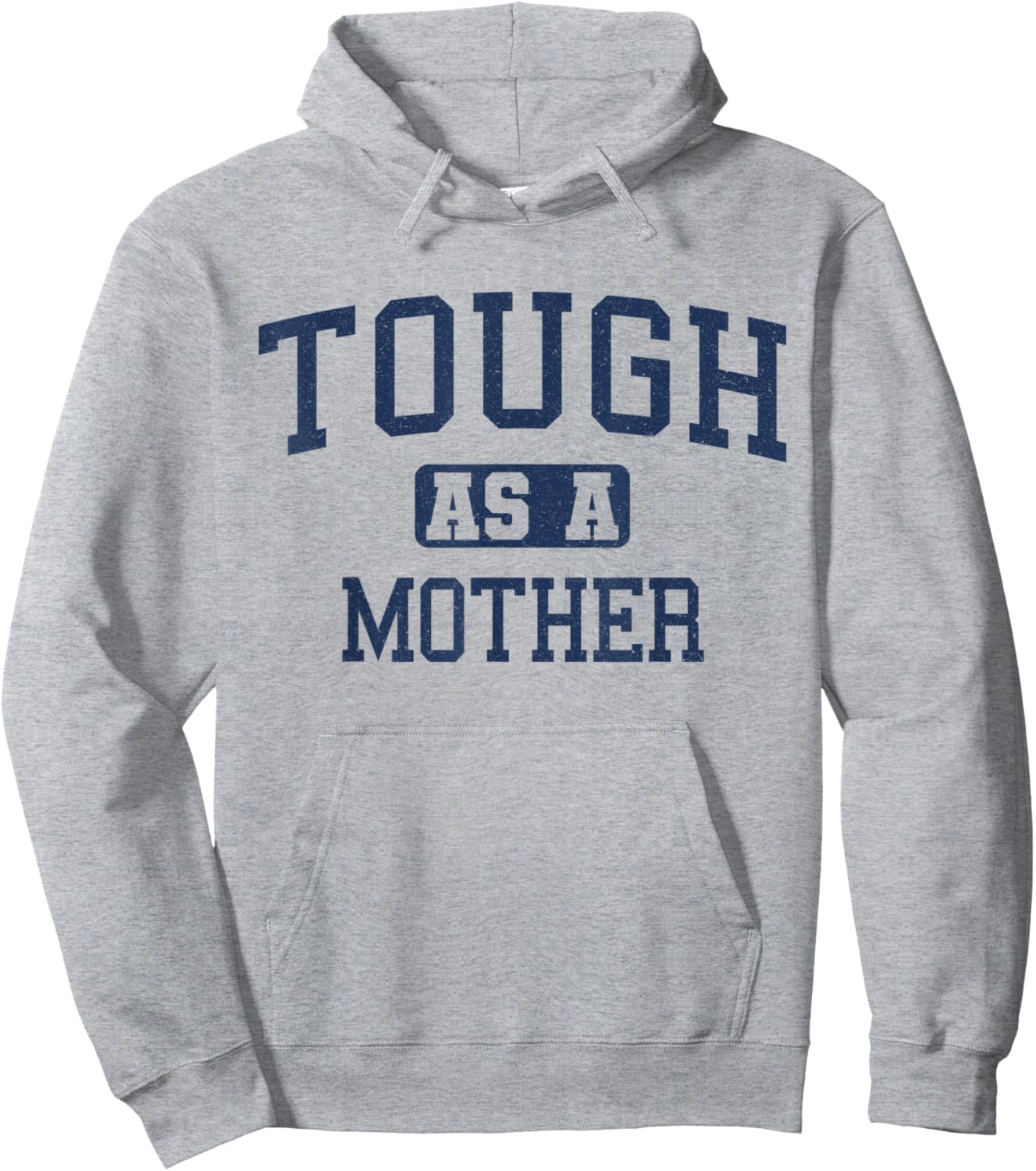 Tough as a Mother Cute Workout Weightlifting Fitness Hoodie - Hoodie | Ash