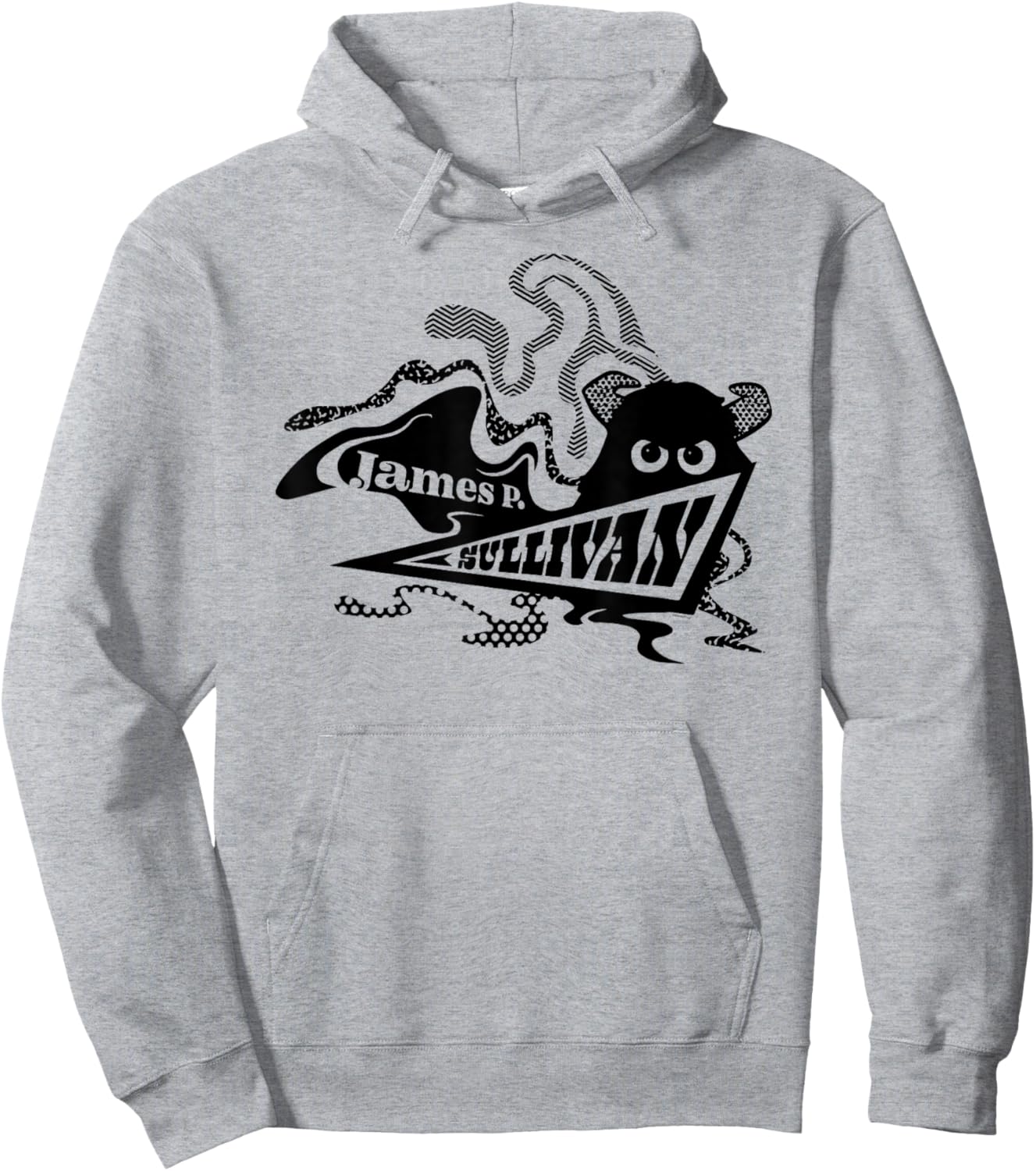 Disney PIXAR Monsters, Inc. James P. Sullivan Hoodie - Hoodie | Ash