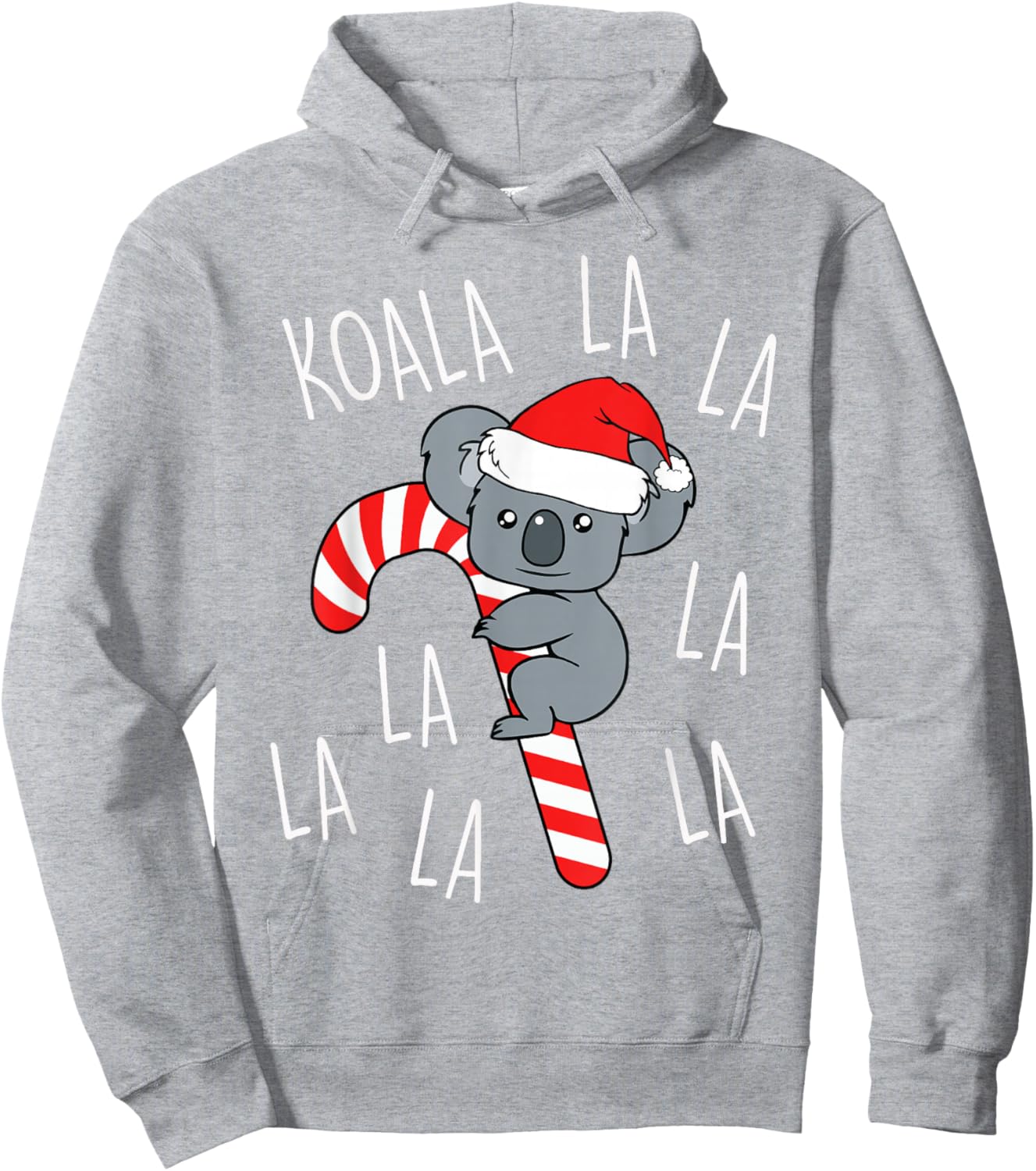 Koala La La La - Aussie Xmas Pun Funny Australian Christmas Hoodie - Hoodie | Ash