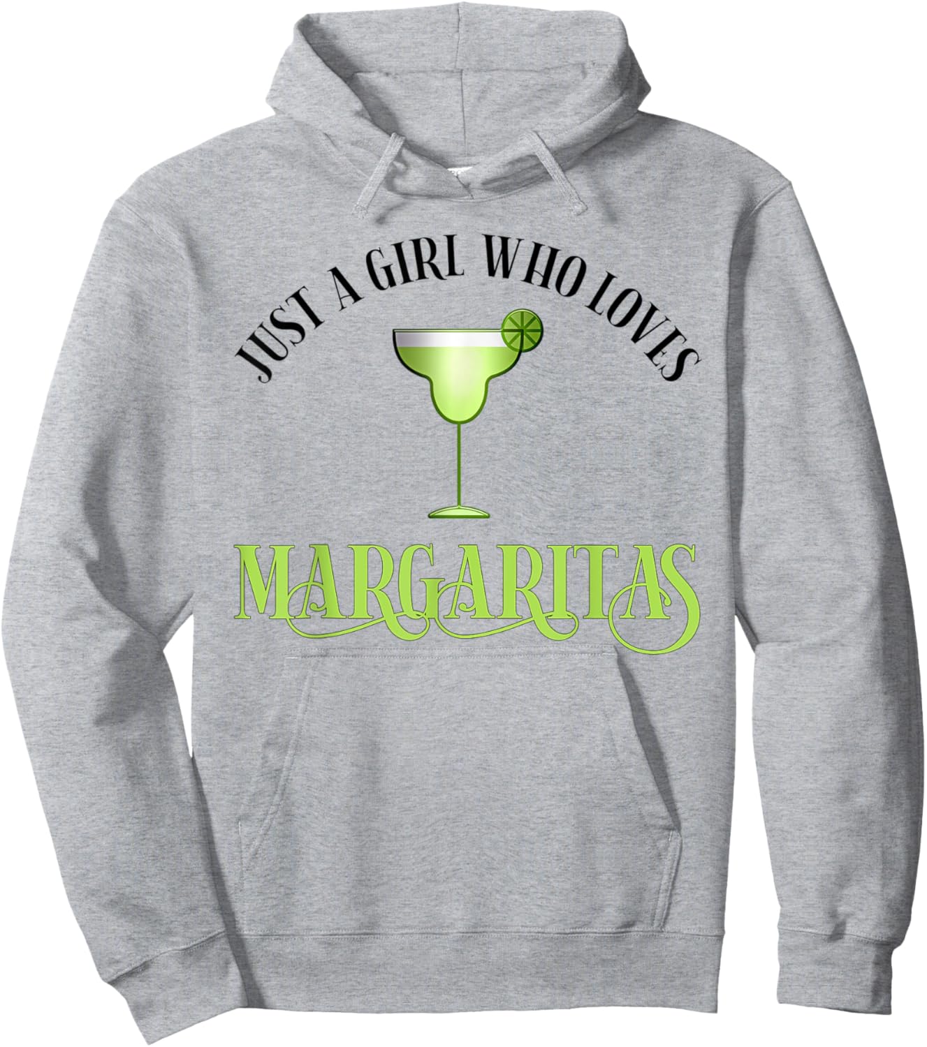 Just A Girl Who Loves Margaritas Funny Margarita Lover Hoodie - Hoodie | Ash