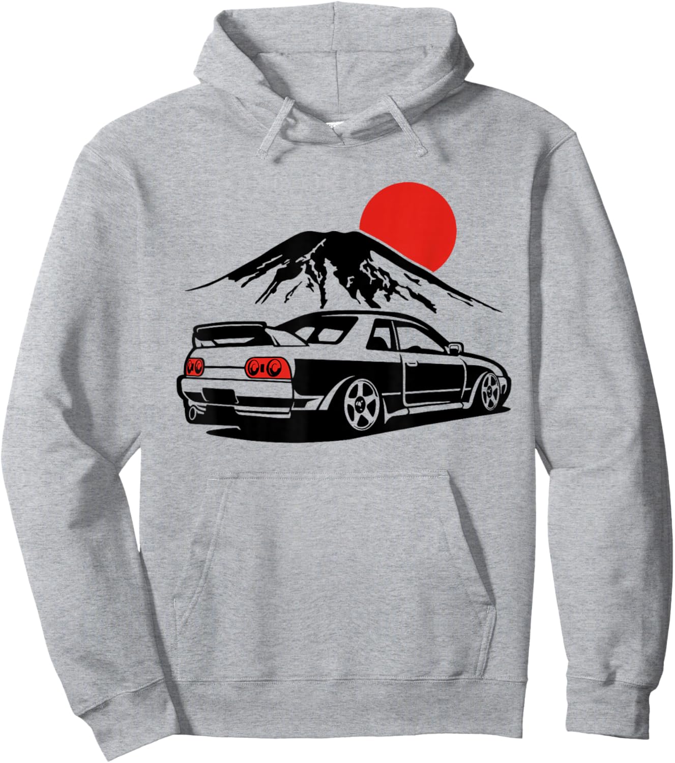 JDM Japan Motorsport Tuning Car 90s Hoodie - Hoodie | Ash