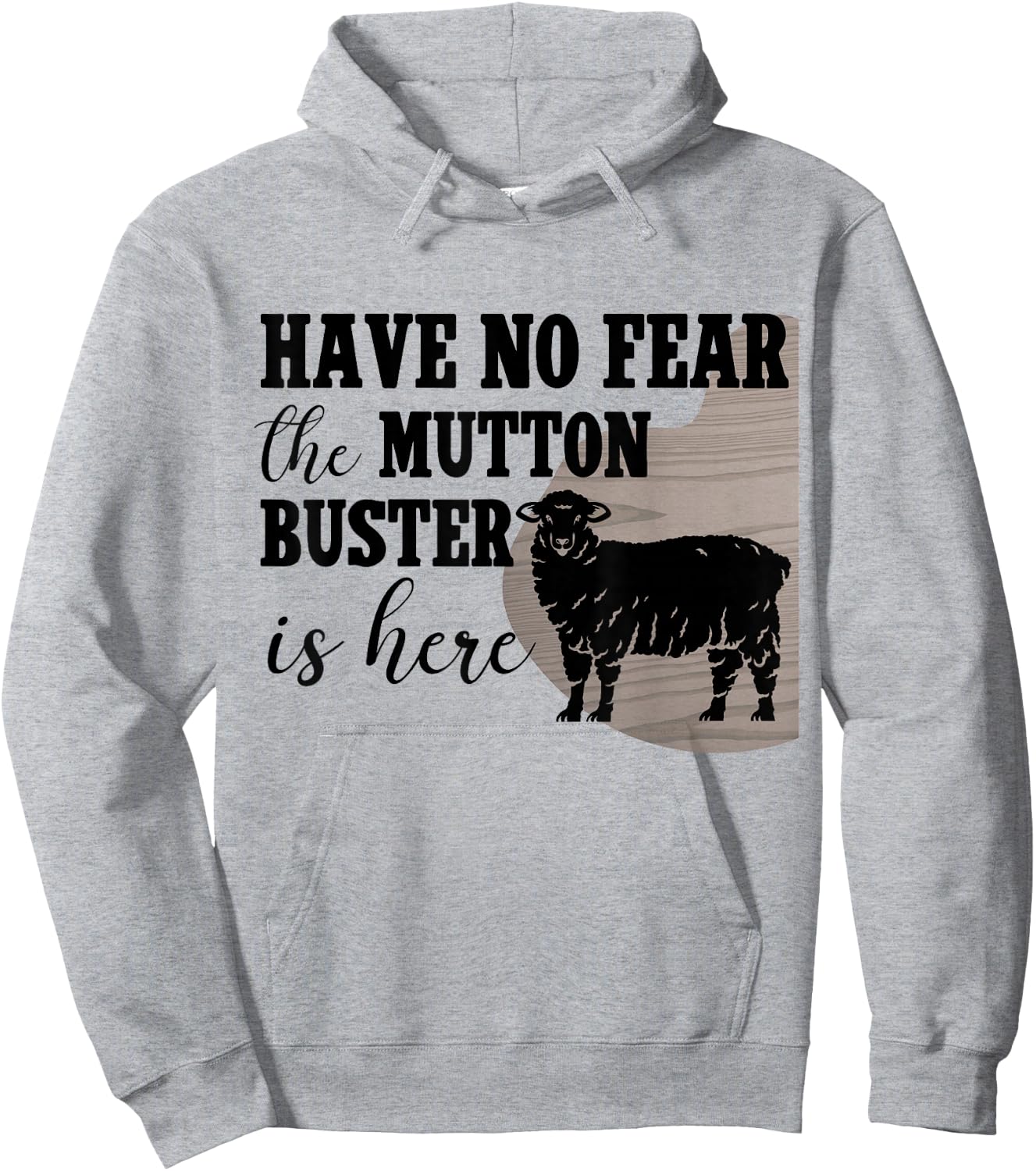 Mutton Busting Shirt Boys Kids Rodeo Mutton Buster Hoodie - Hoodie | Ash