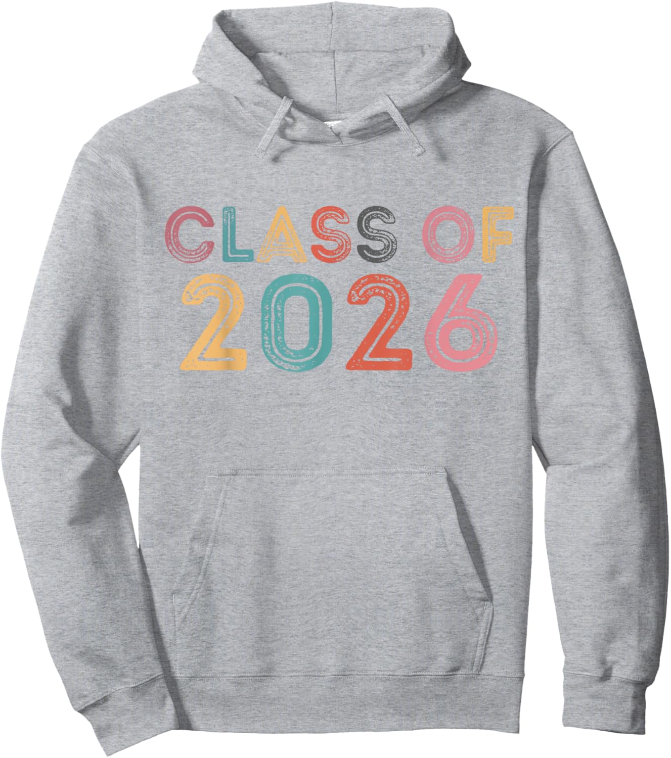 Class Of 2026 Grow With Me Graduation 2026 Hoodie - Hoodie | Ash
