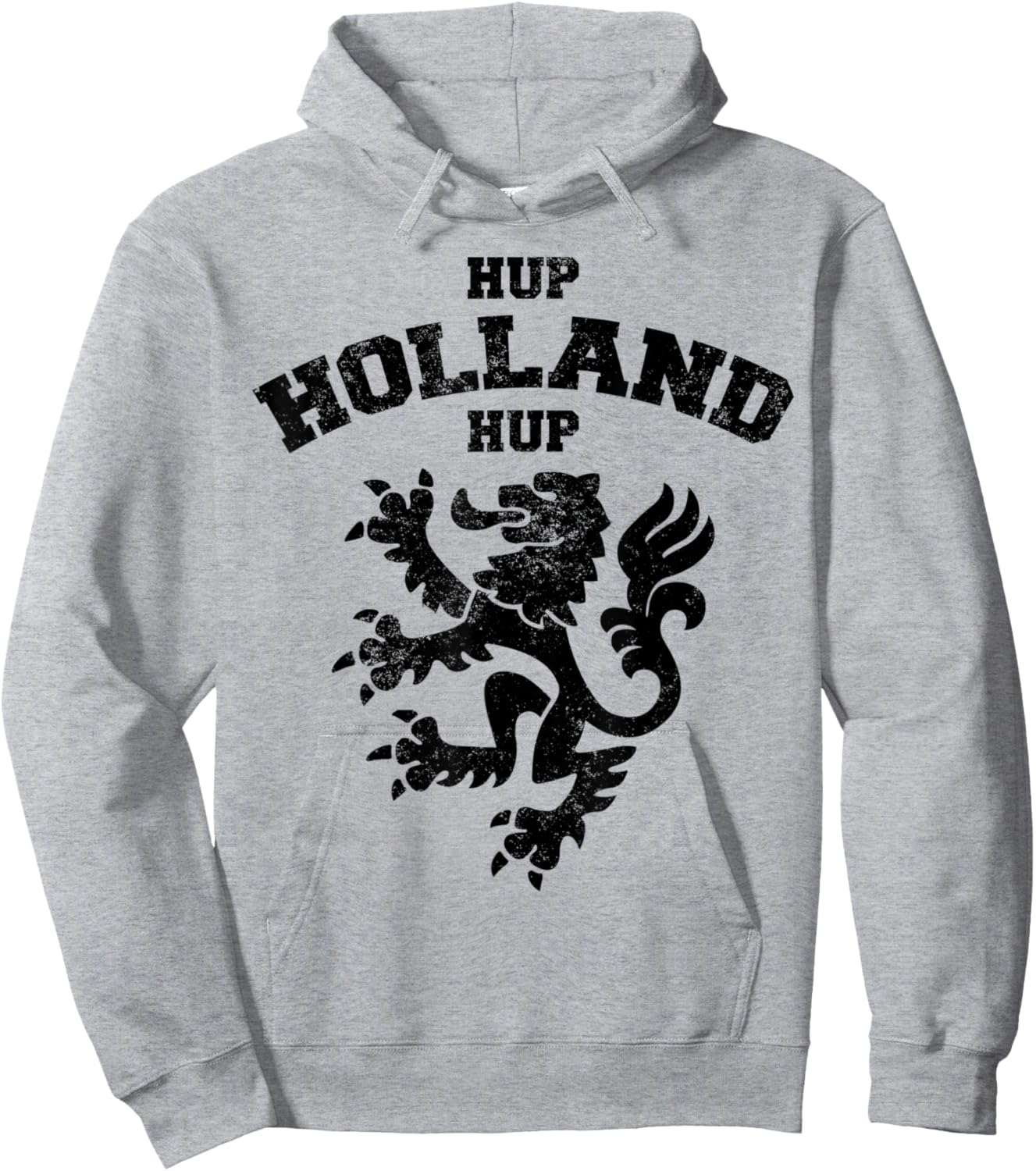Hup Holland Hup Netherlands Soccer Jersey Football Fan Hoodie - Hoodie | Ash
