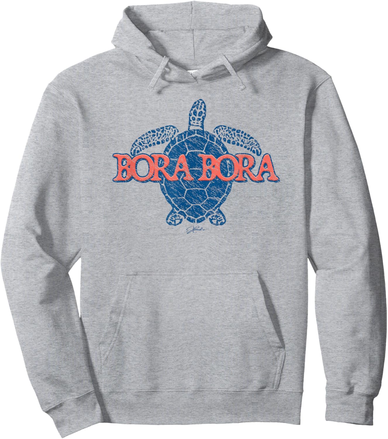 JCombs: Bora Bora, French Polynesia, Sea Turtle Hoodie - Hoodie | Ash