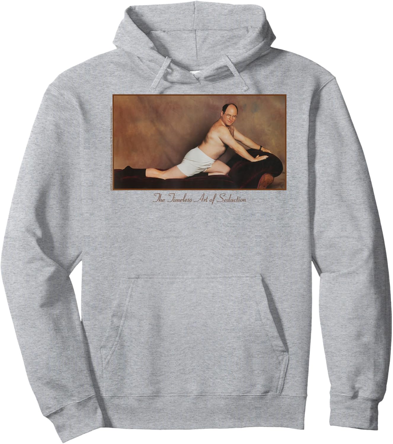 Seinfeld Art of Seduction with George Painting 90's TV Show Hoodie - Hoodie | Ash