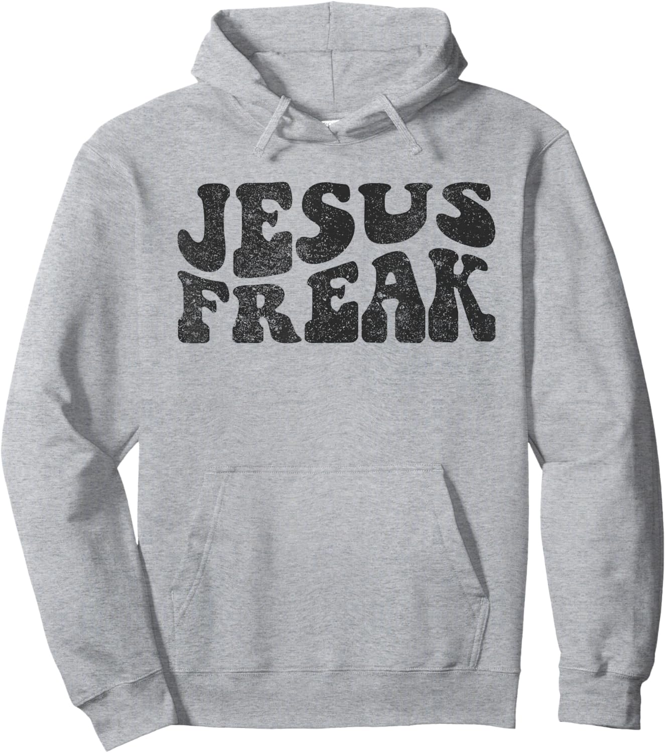 Jesus Freak Funny Christian Retro Vintage Bible Study Cute Hoodie - Hoodie | Ash