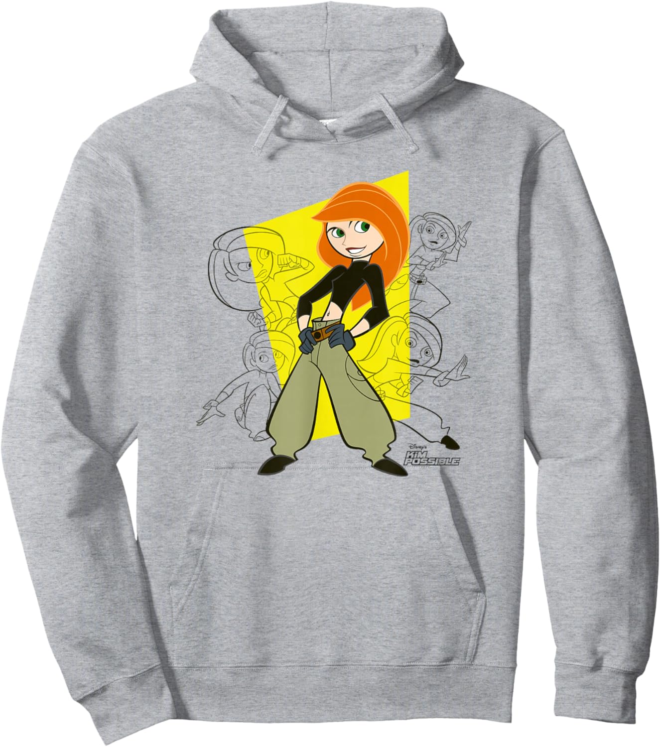 Disney Kim Possible Action Poses Hoodie - Hoodie | Ash