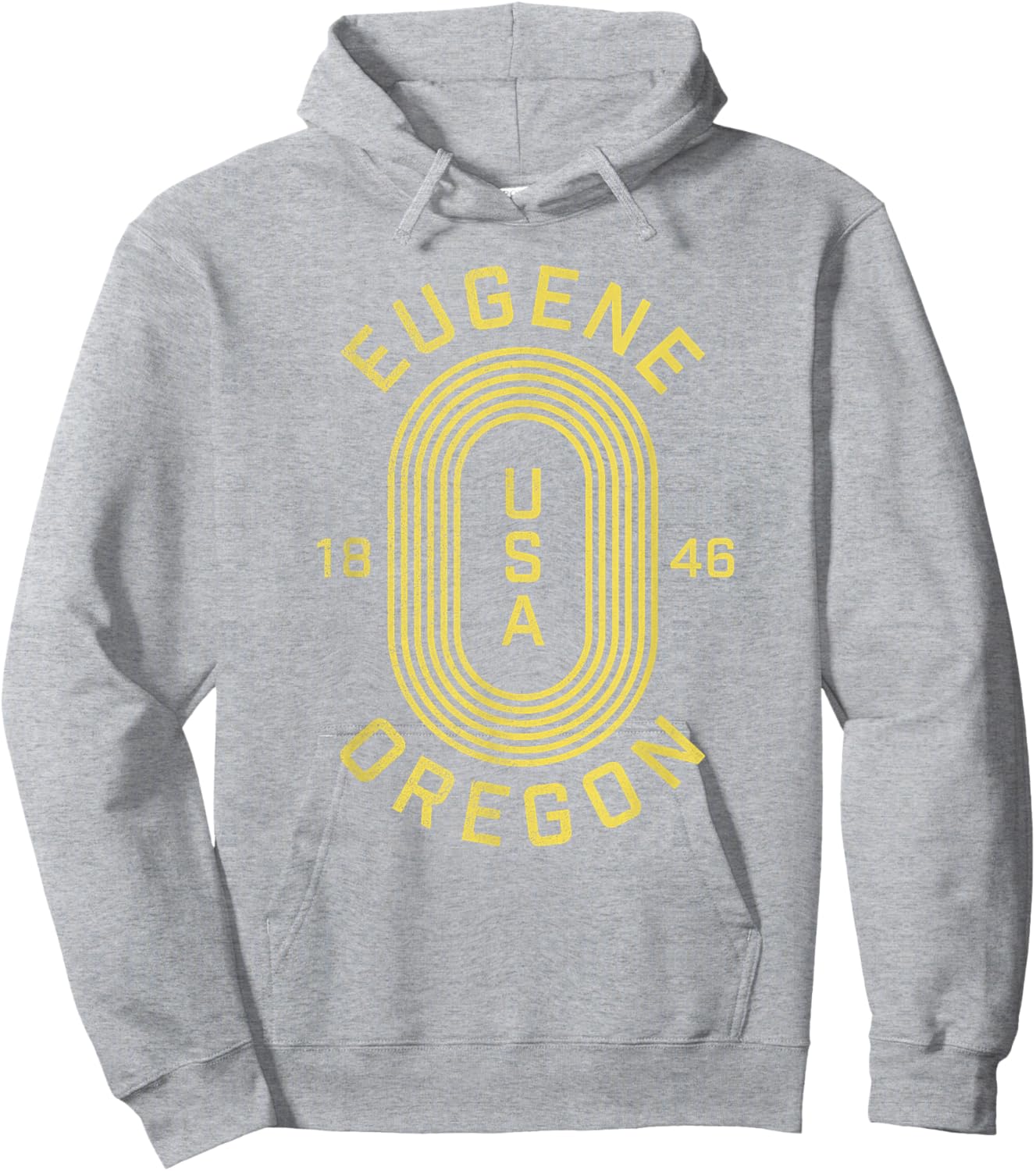 Eugene Oregon USA Hoodie - Hoodie | Ash