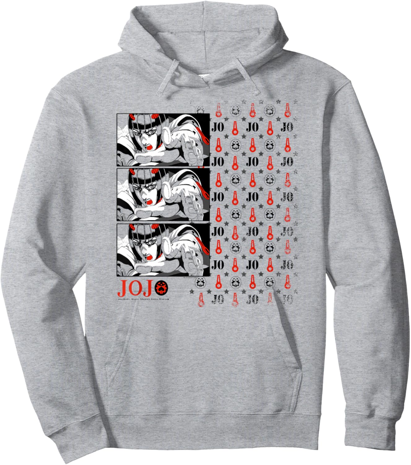 JoJo's Bizarre Adventure Pt 5 Bruno Bucciarati Zippers Anime Hoodie - Hoodie | Ash