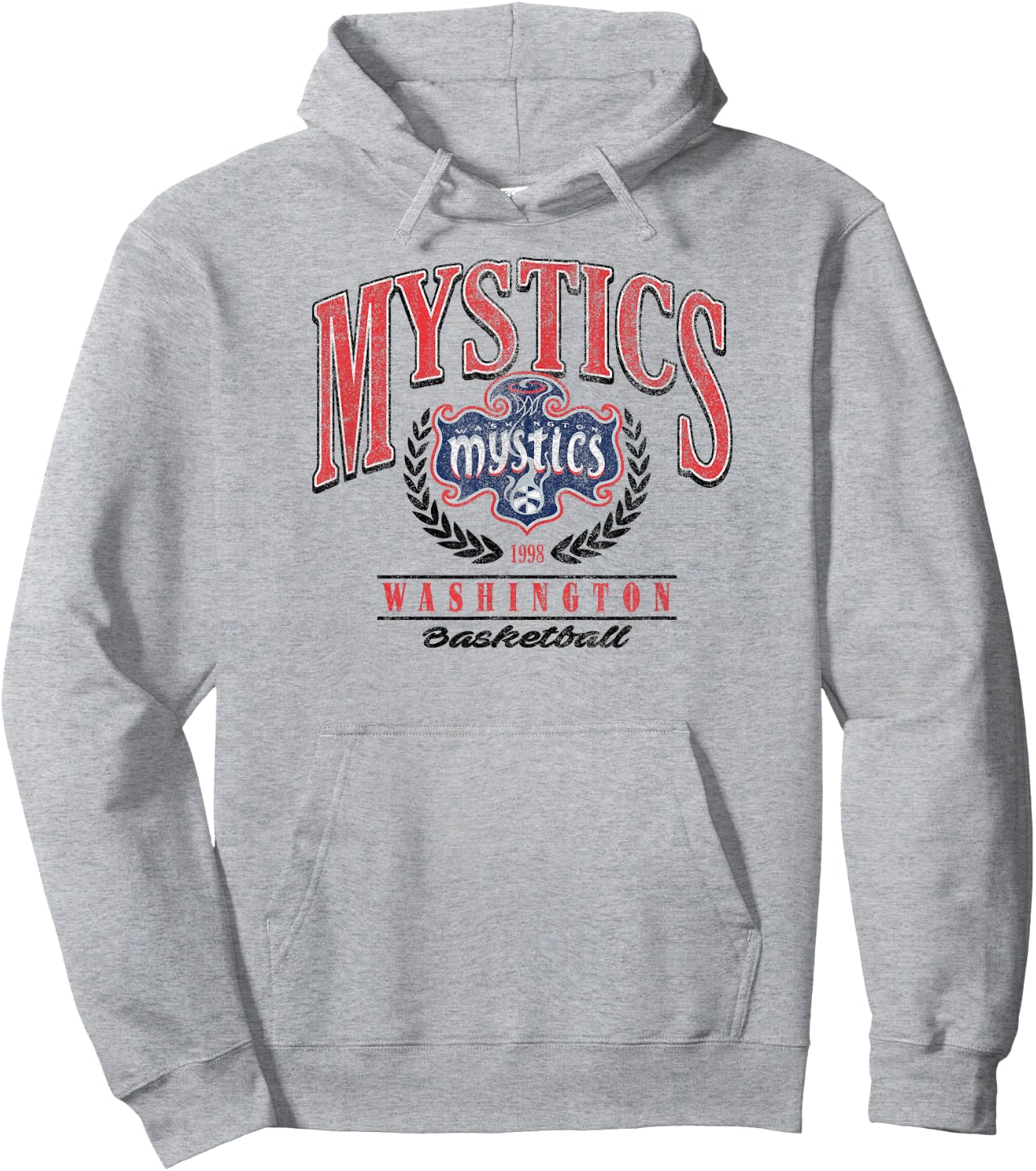 WNBA Washington Mystics Top Class Hoodie - Hoodie | Ash