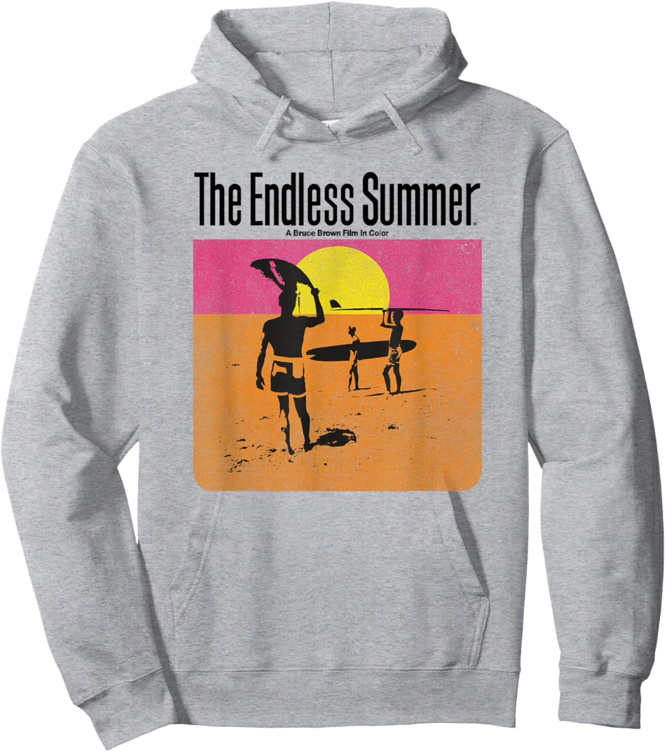 The Endless Summer 1966 Classic Surf Movie 60s Vintage Surf Hoodie - Hoodie | Ash