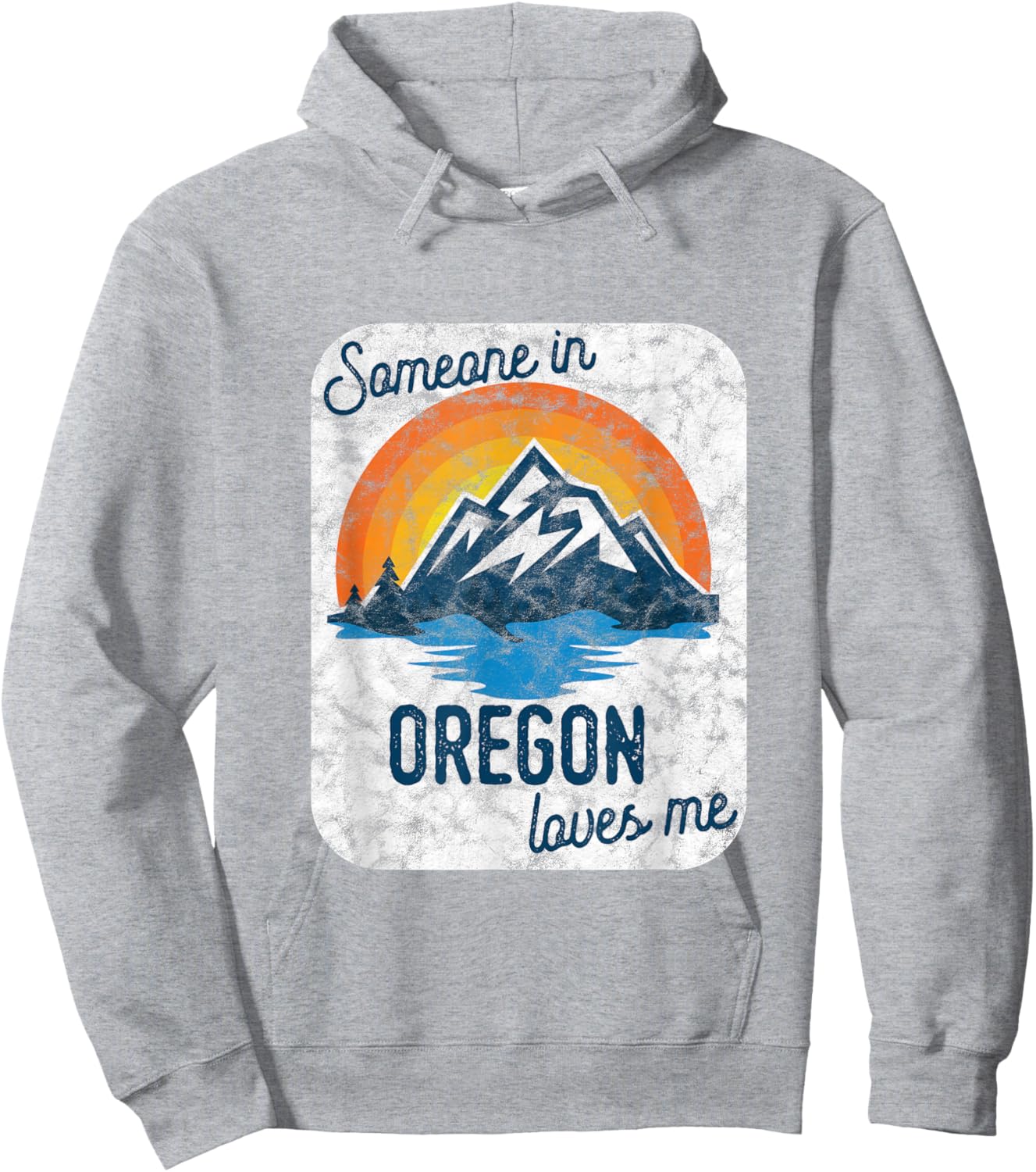Someone In Oregon Loves Me Hoodie - Hoodie | Ash
