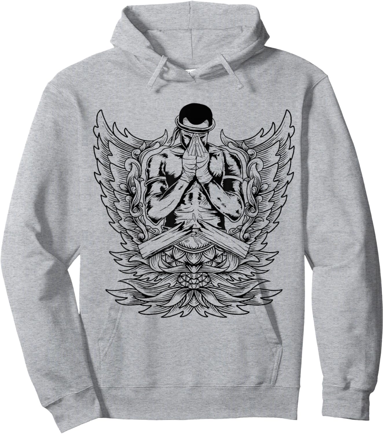 Muay Thai Hoodie - Hoodie | Ash
