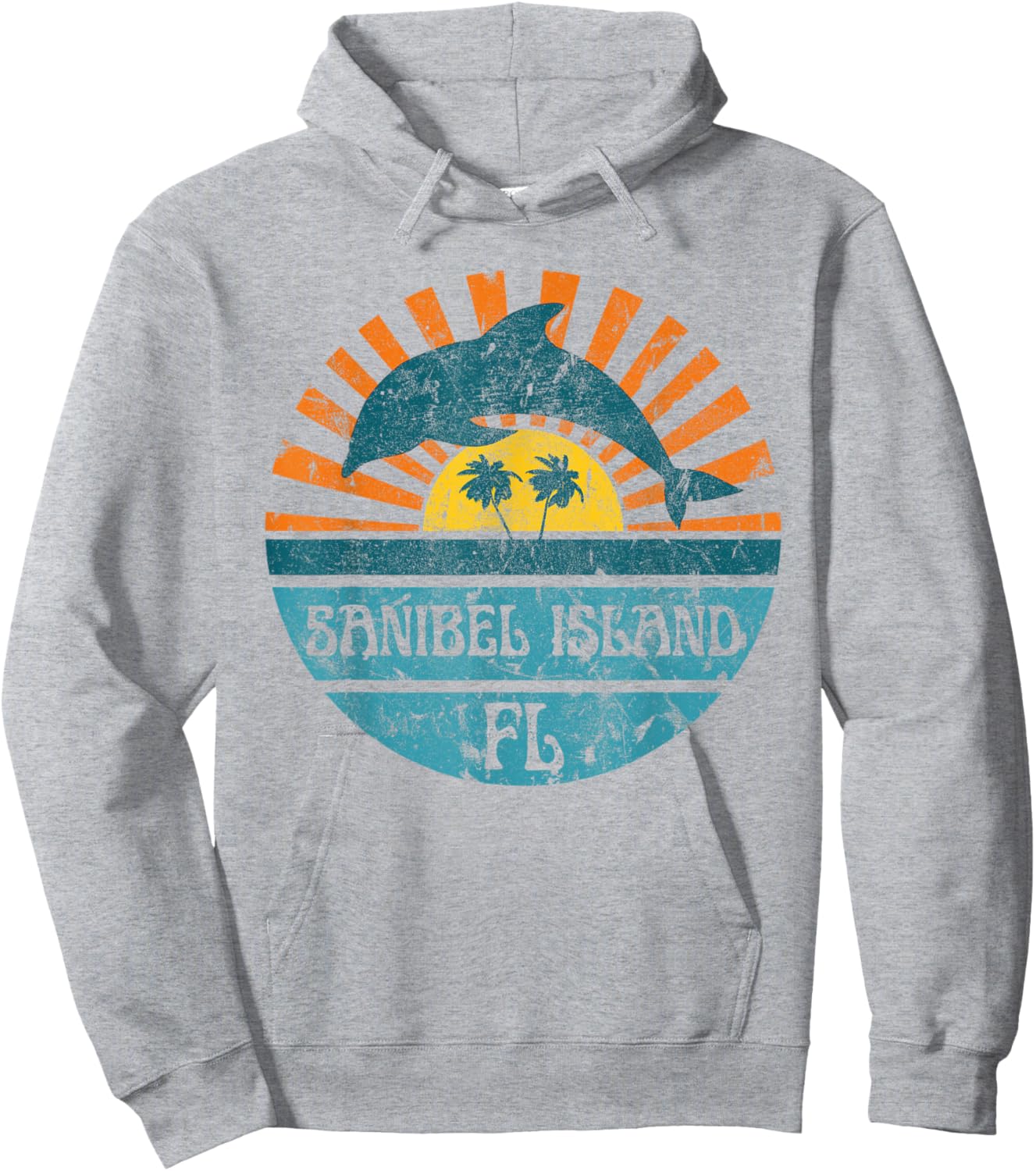 Sanibel Island Hoodie - Hoodie | Ash