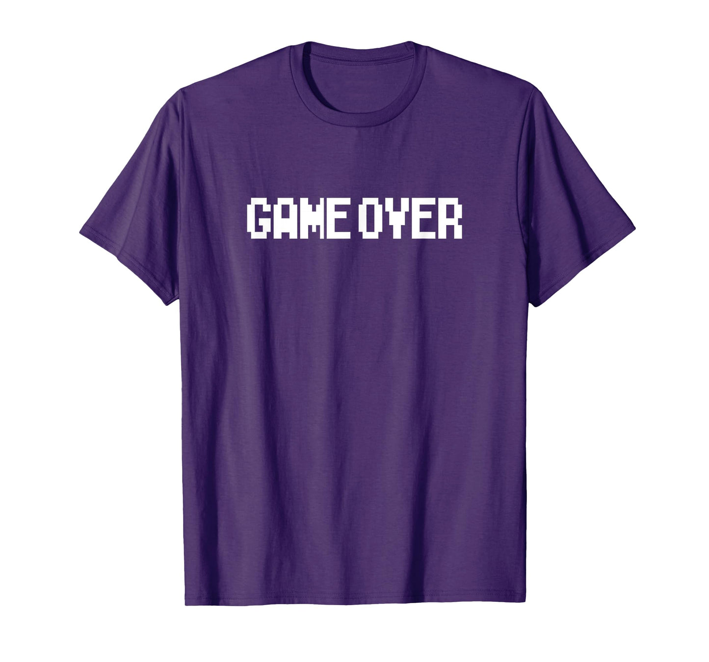Game Over Vintage Pixelated 80s Arcade 8-bit T-Shirt