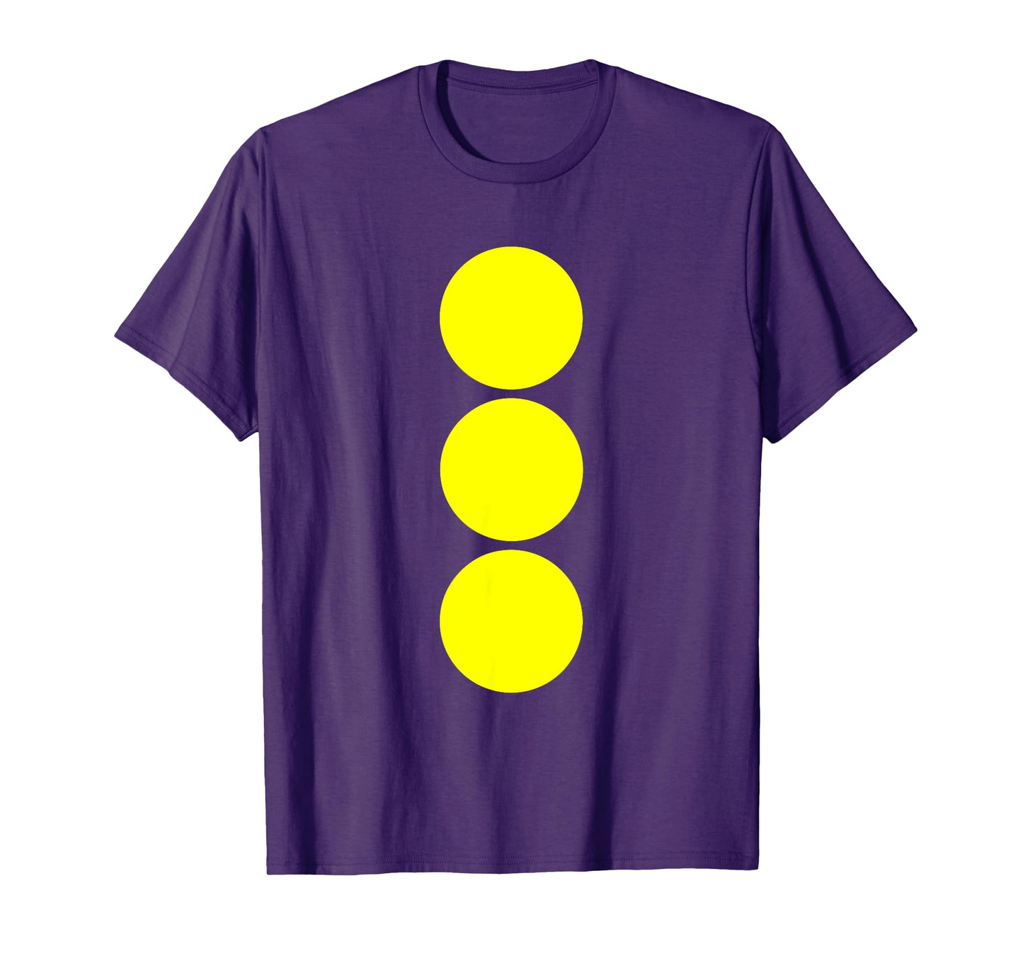 Twister Game Yellow Matching Group Costume Matching T-Shirt