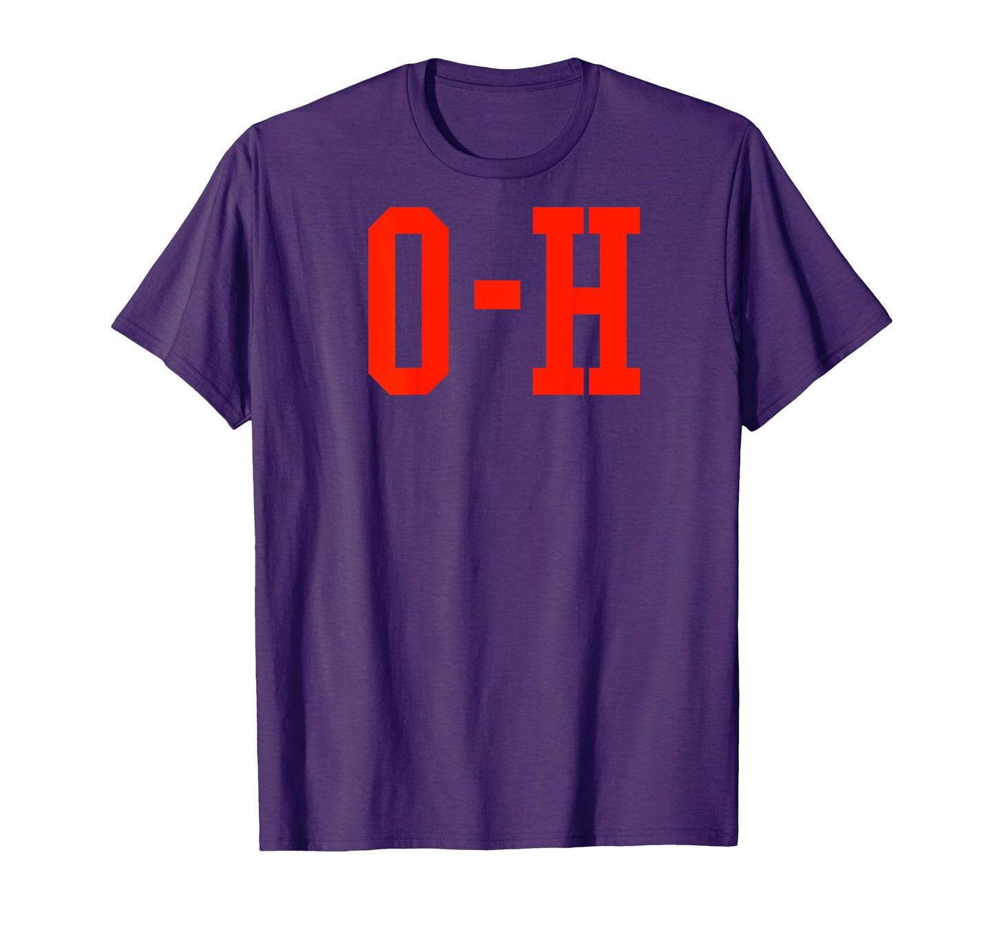 Cool Couples, Best Friends O-H Half of I-O Ohio Scarlet Gear T-Shirt
