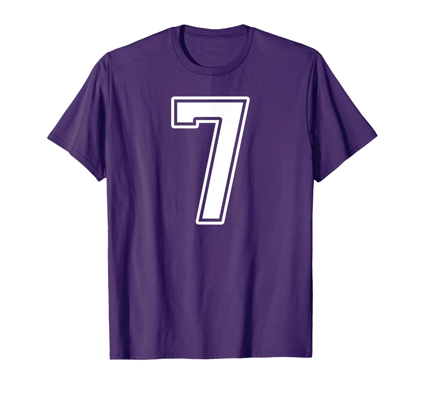 Number 7 Fan Player Jersey Style #7 Men Women Kids T-Shirt