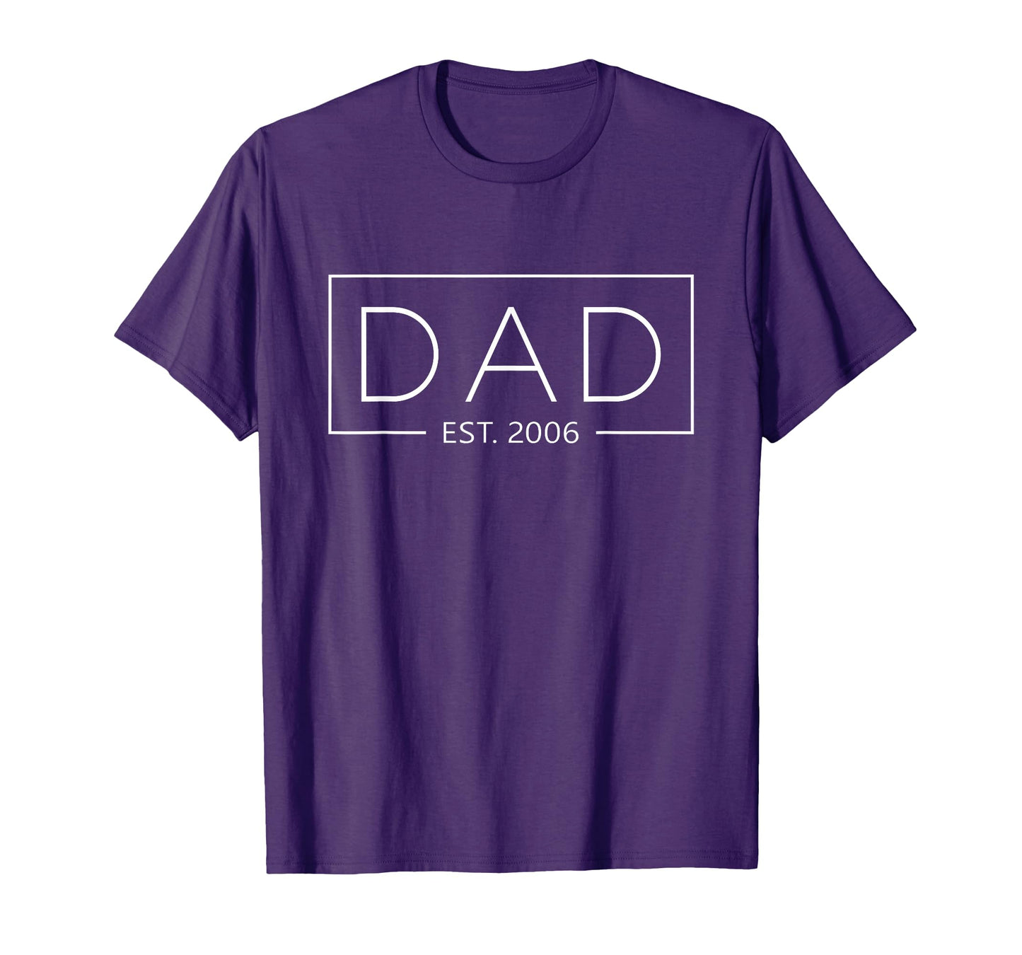 Dad 2006 Father Since 2006 Dad Est 2006 T-Shirt