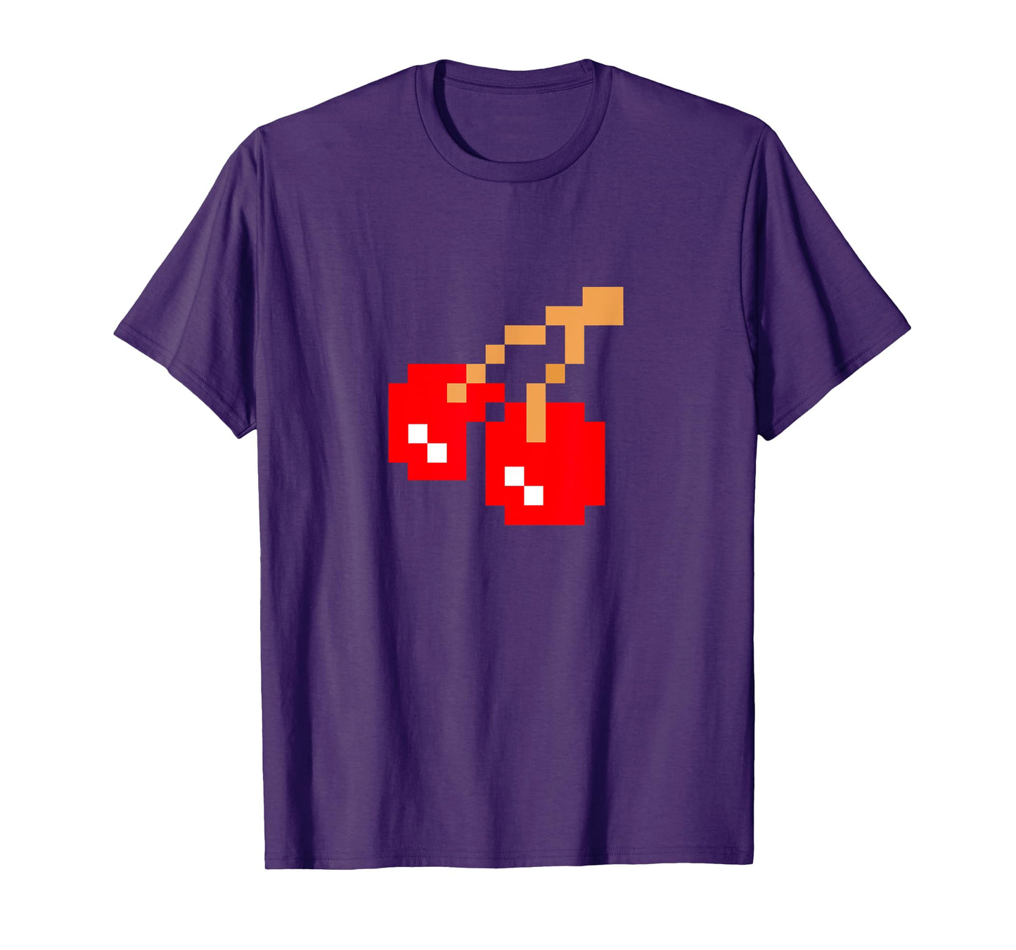 Cherries Cherry Pixel 8-bit Arcade Game Matching Costume Man T-Shirt