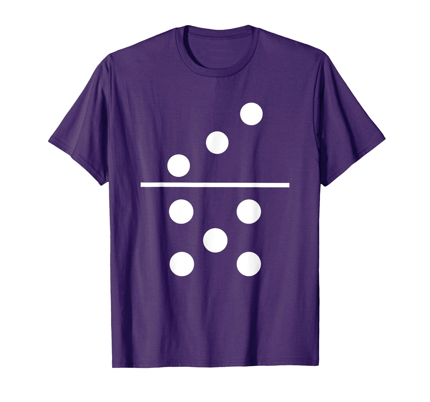 Domino 3 and 5 Matching T-Shirt Halloween Group Costumes 3-5 T-Shirt