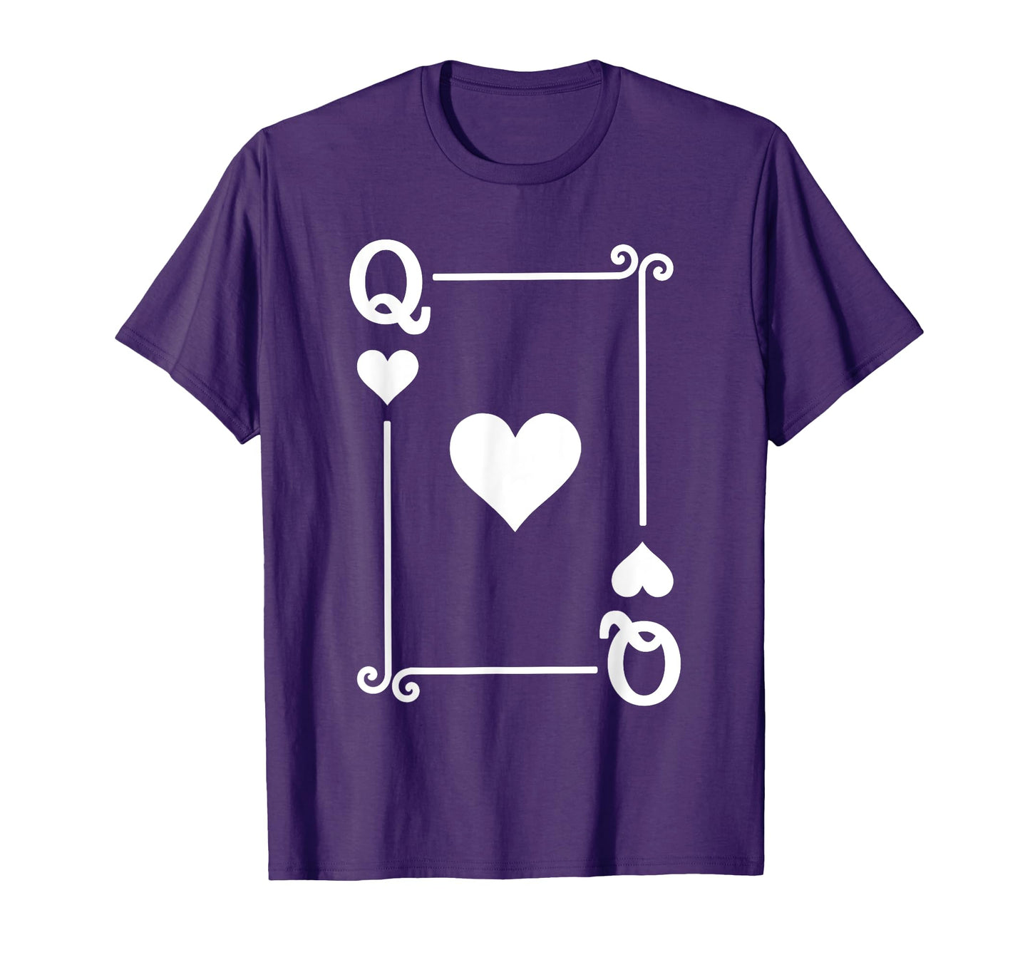Playing Cards Costume - Queen Hearts Card - Queen Card T-Shirt
